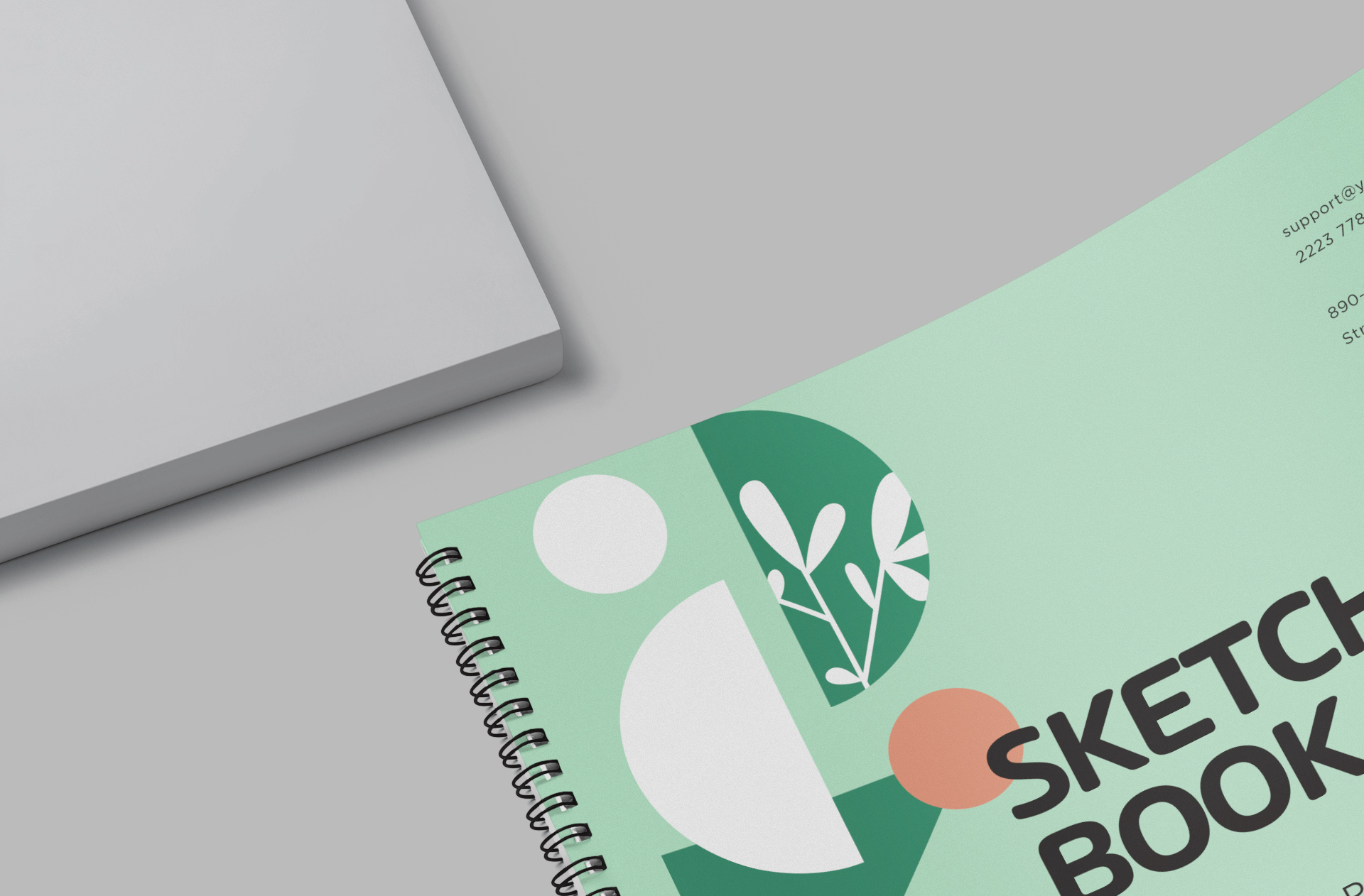 artist notebook template
