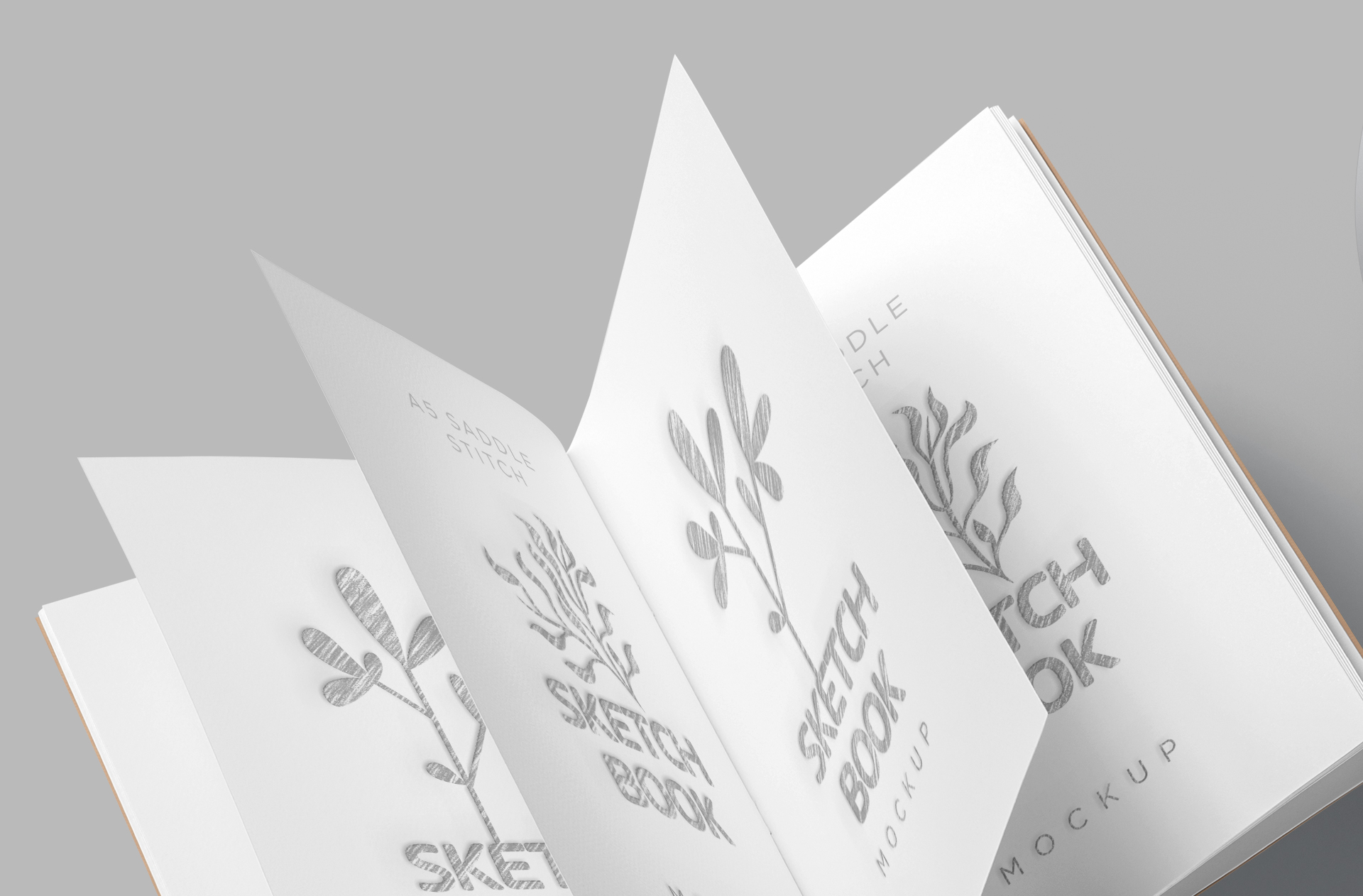 artist portfolio mockup
