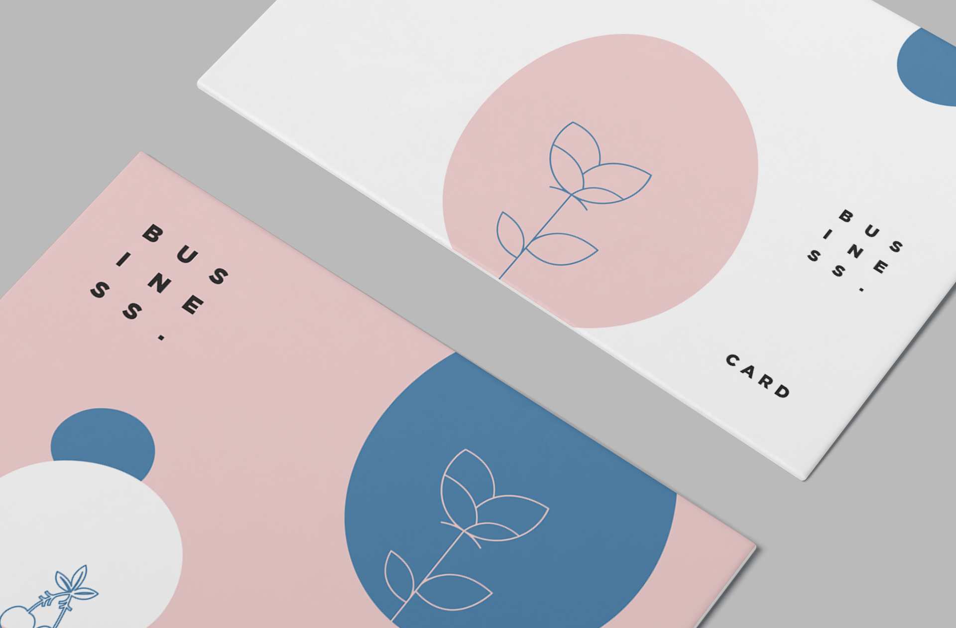 branding card PSD