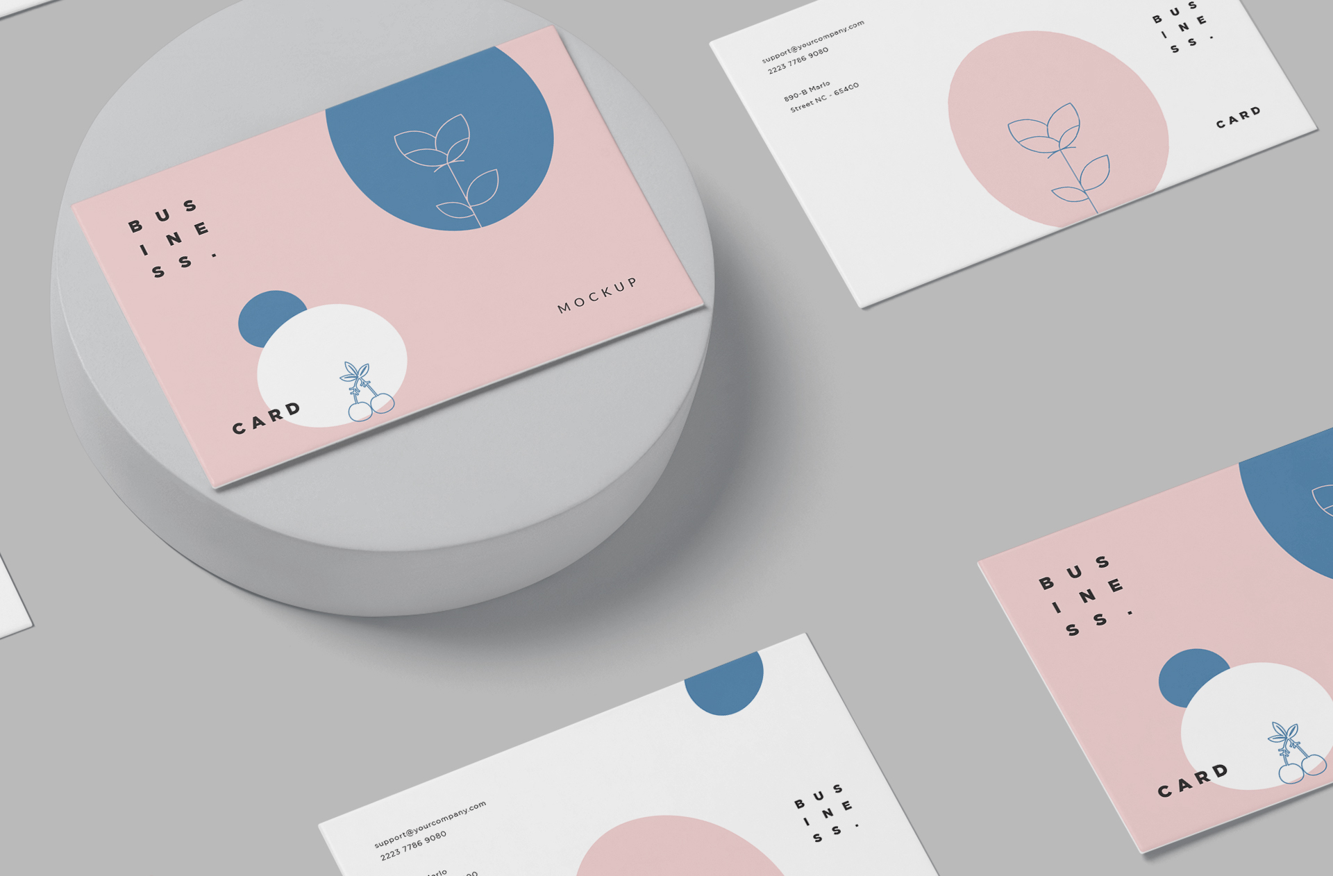 branding business card PSD