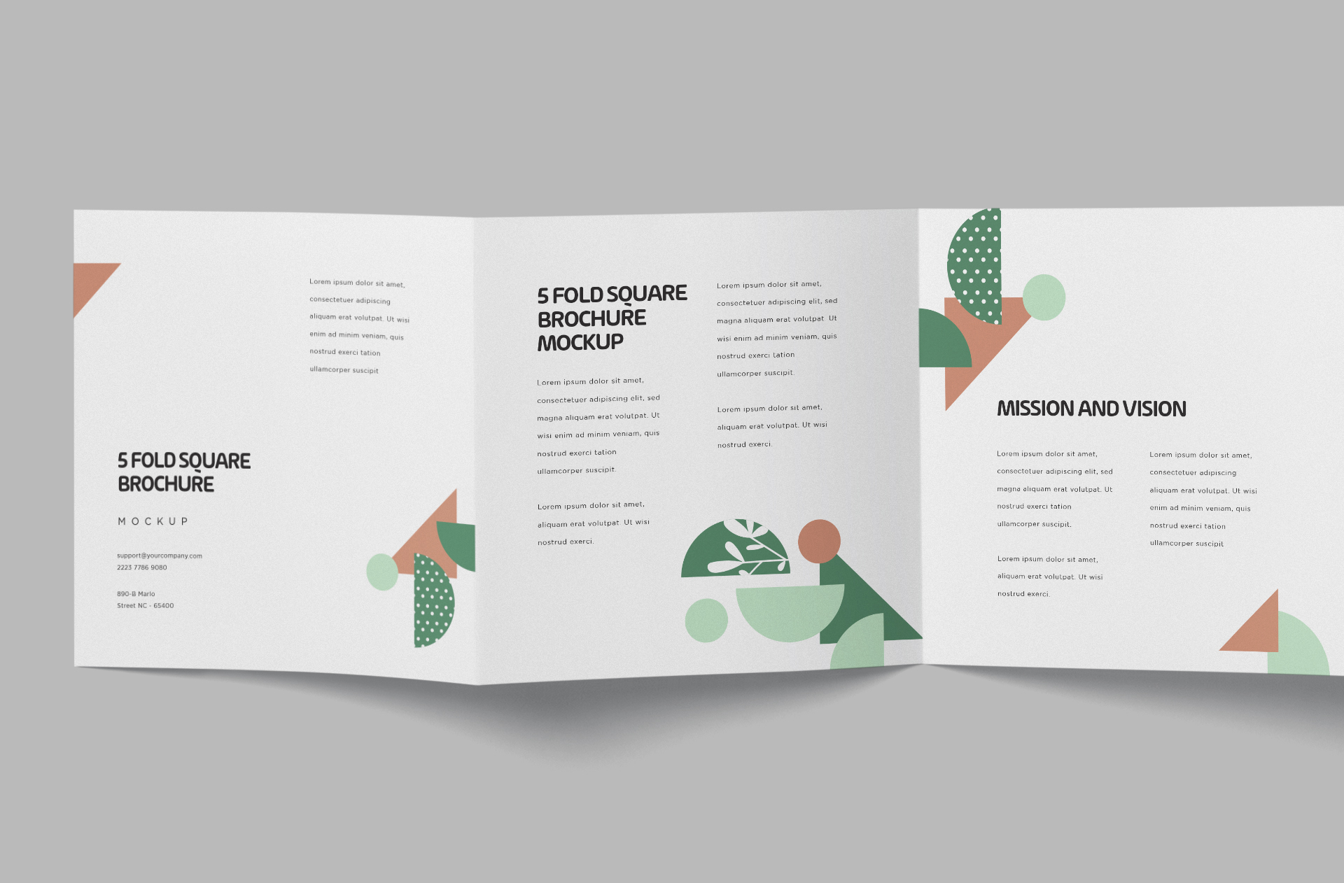 creative branding mockup PSD