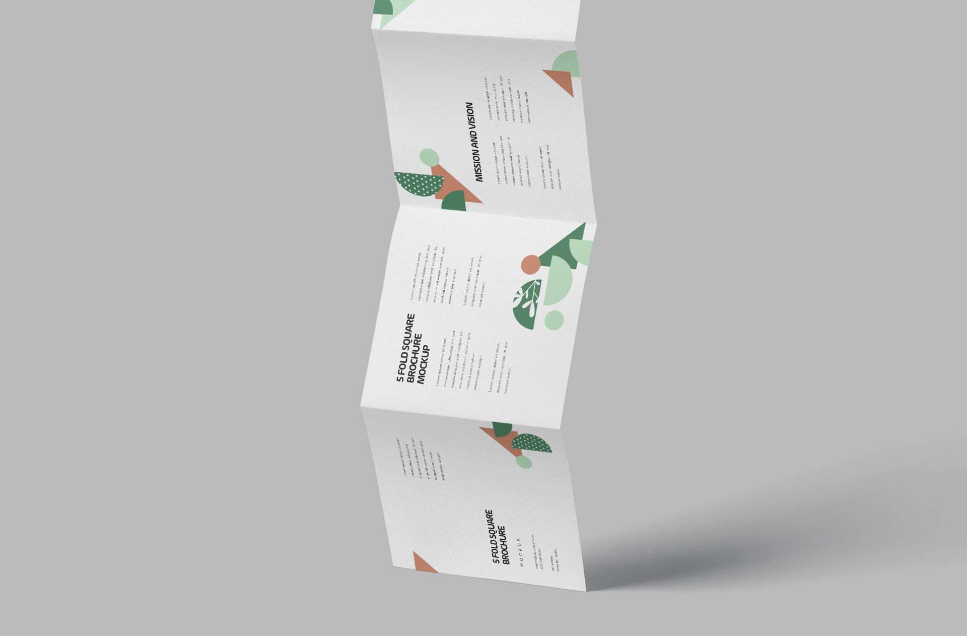 corporate advertising square template