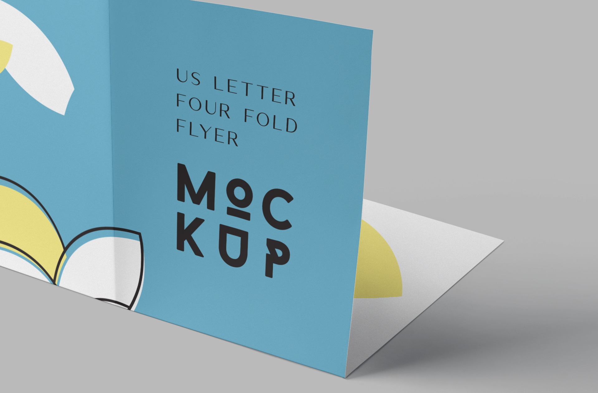 customizable branding flyer mock-up