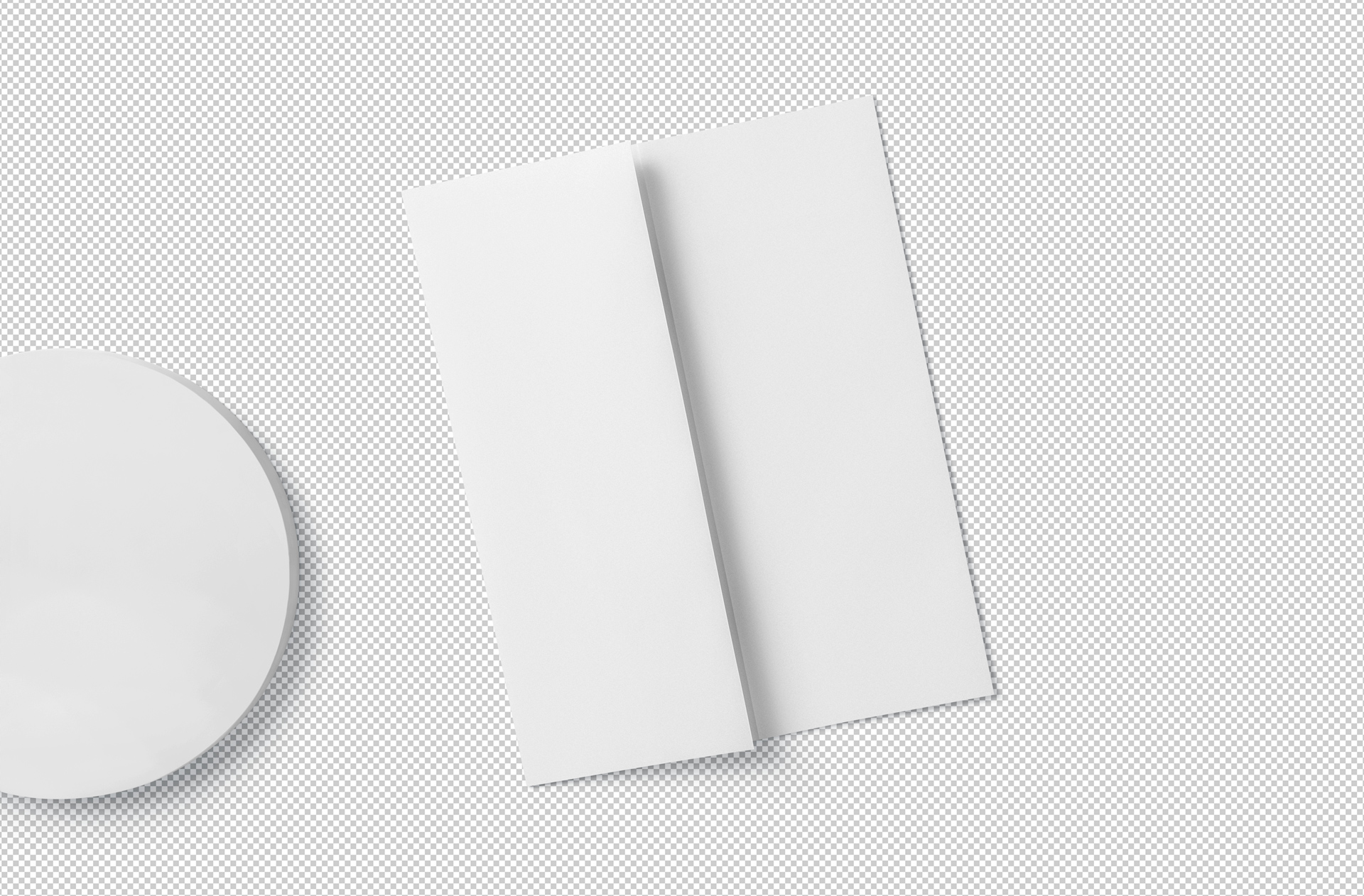 corporate advertising gate fold PSD