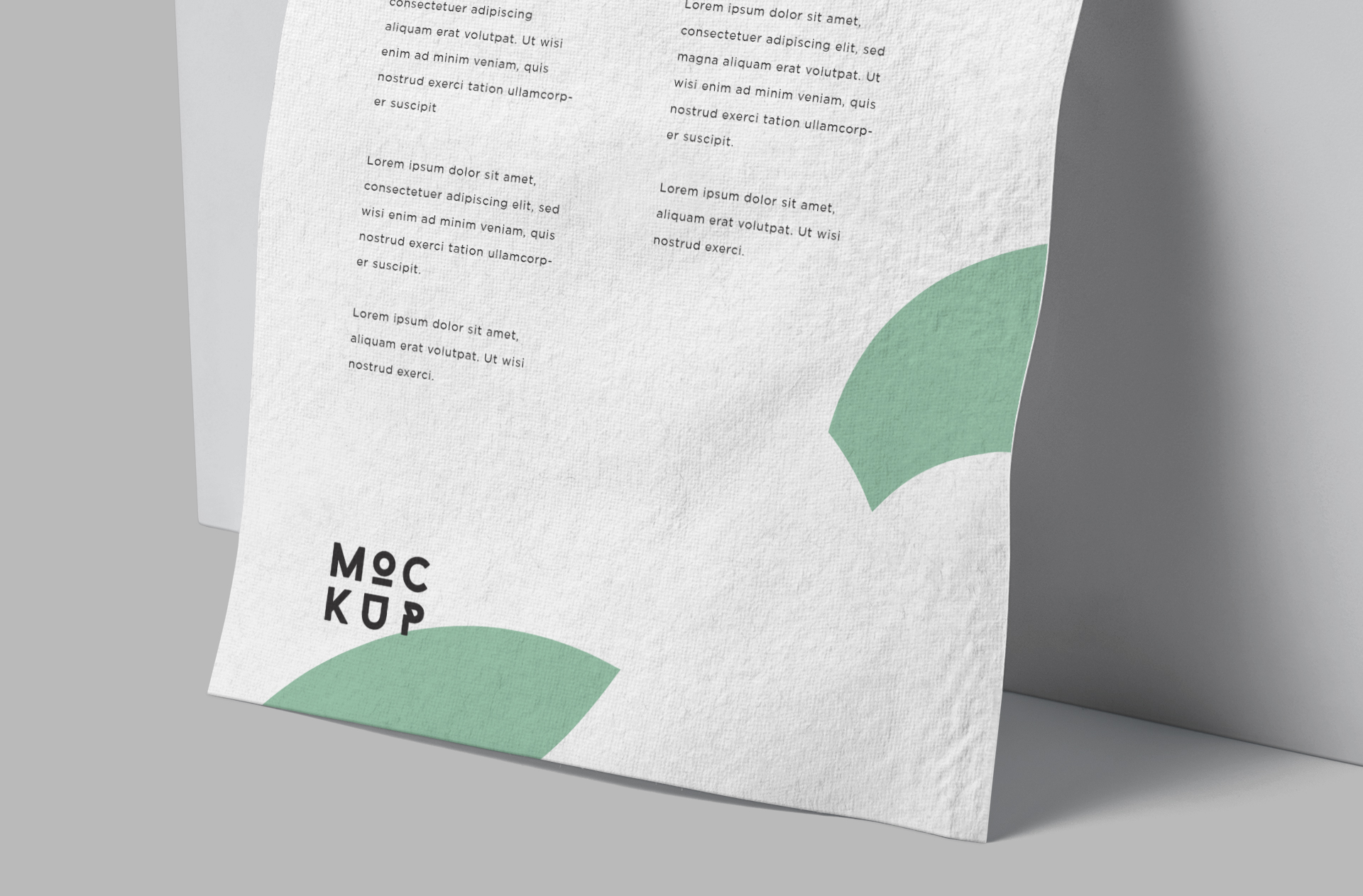 artistic flyer design PSD