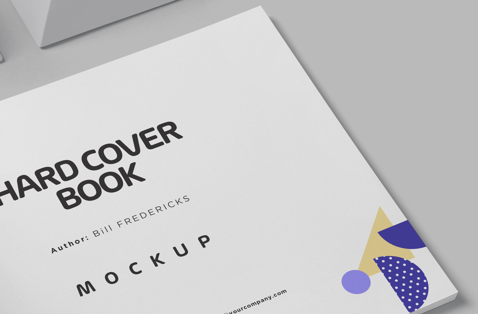 creative book mockup PSD