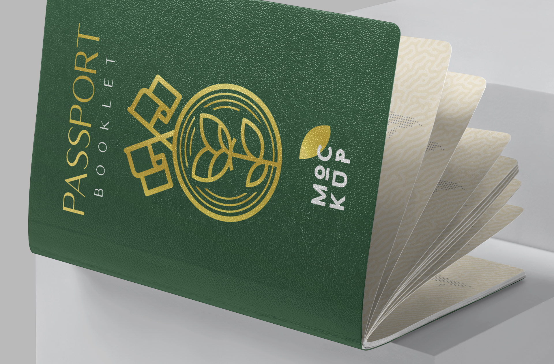 booklet cover mockup