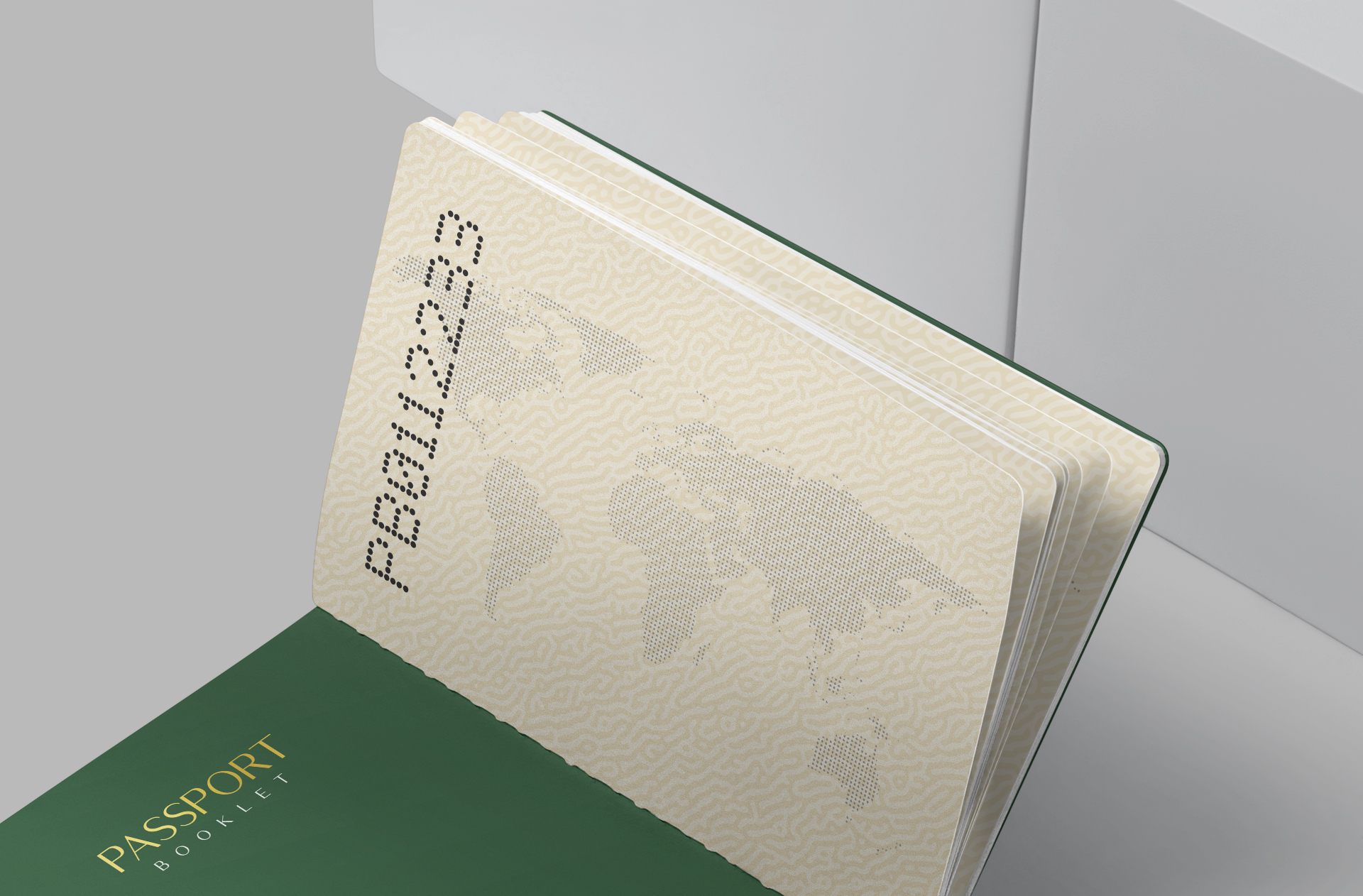 booklet customization mockup