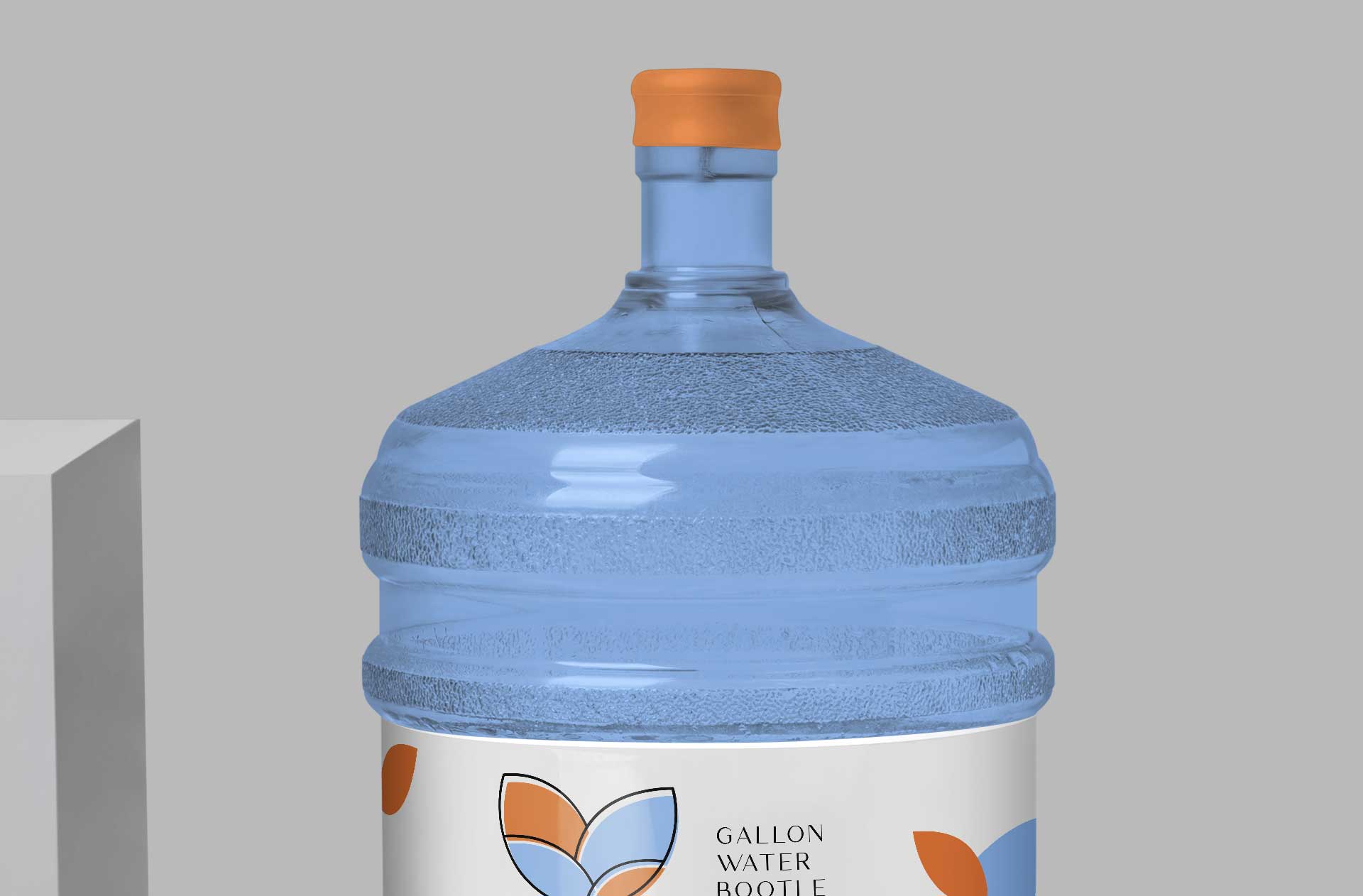 5 gallon bottle mock-up