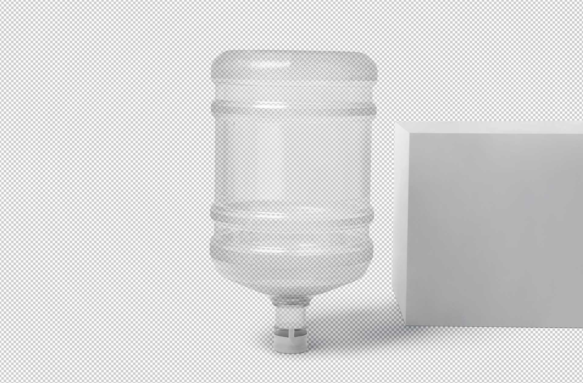 5 gallon bottle mock-up