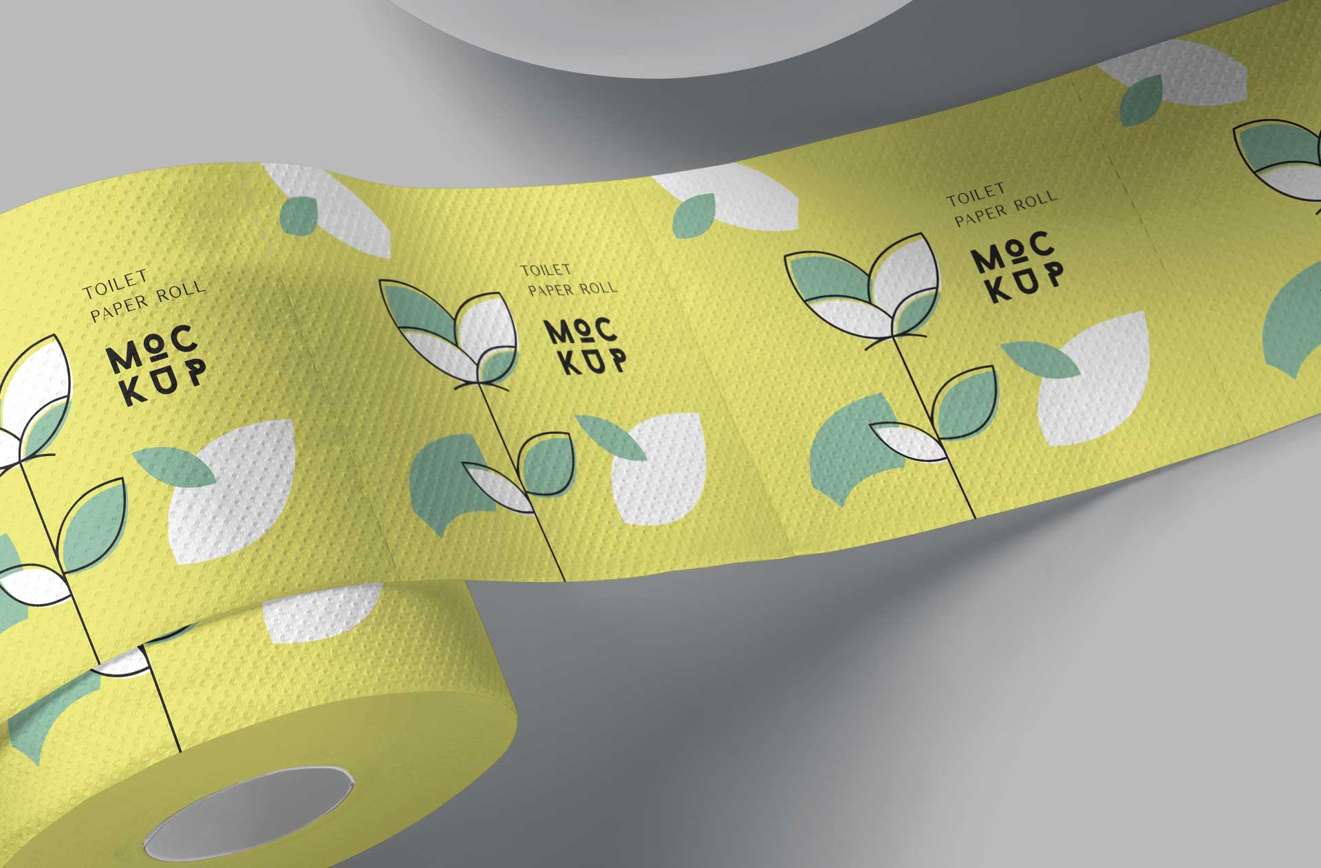 bath tissue mockup