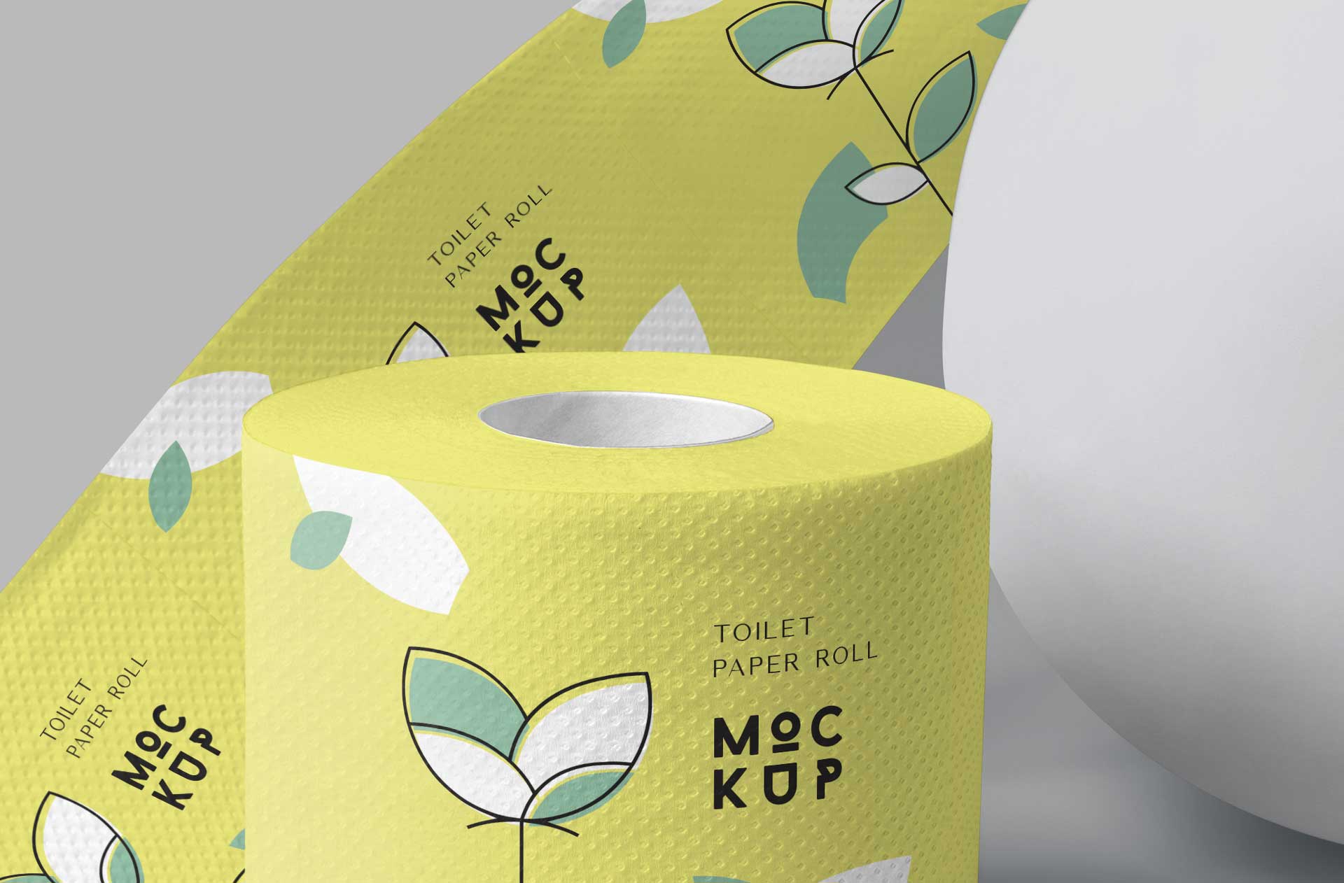 bath tissue mockup