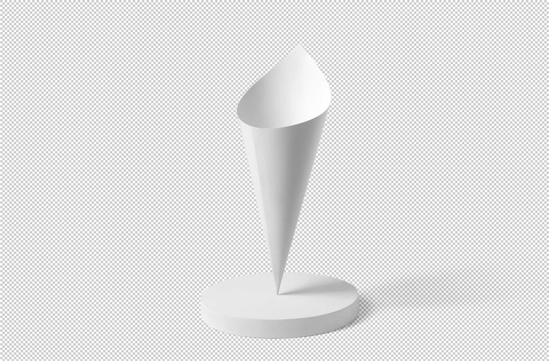 cone branding mock-up