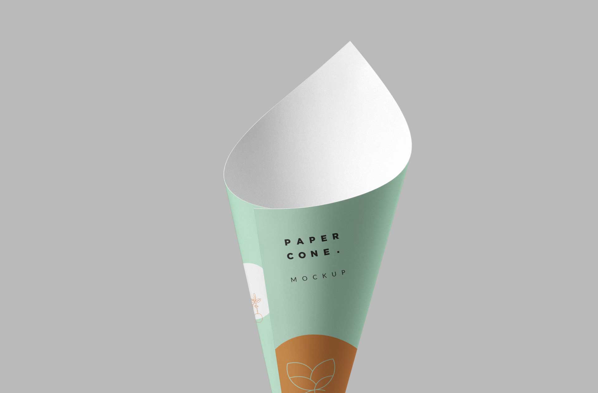 cone branding mock-up