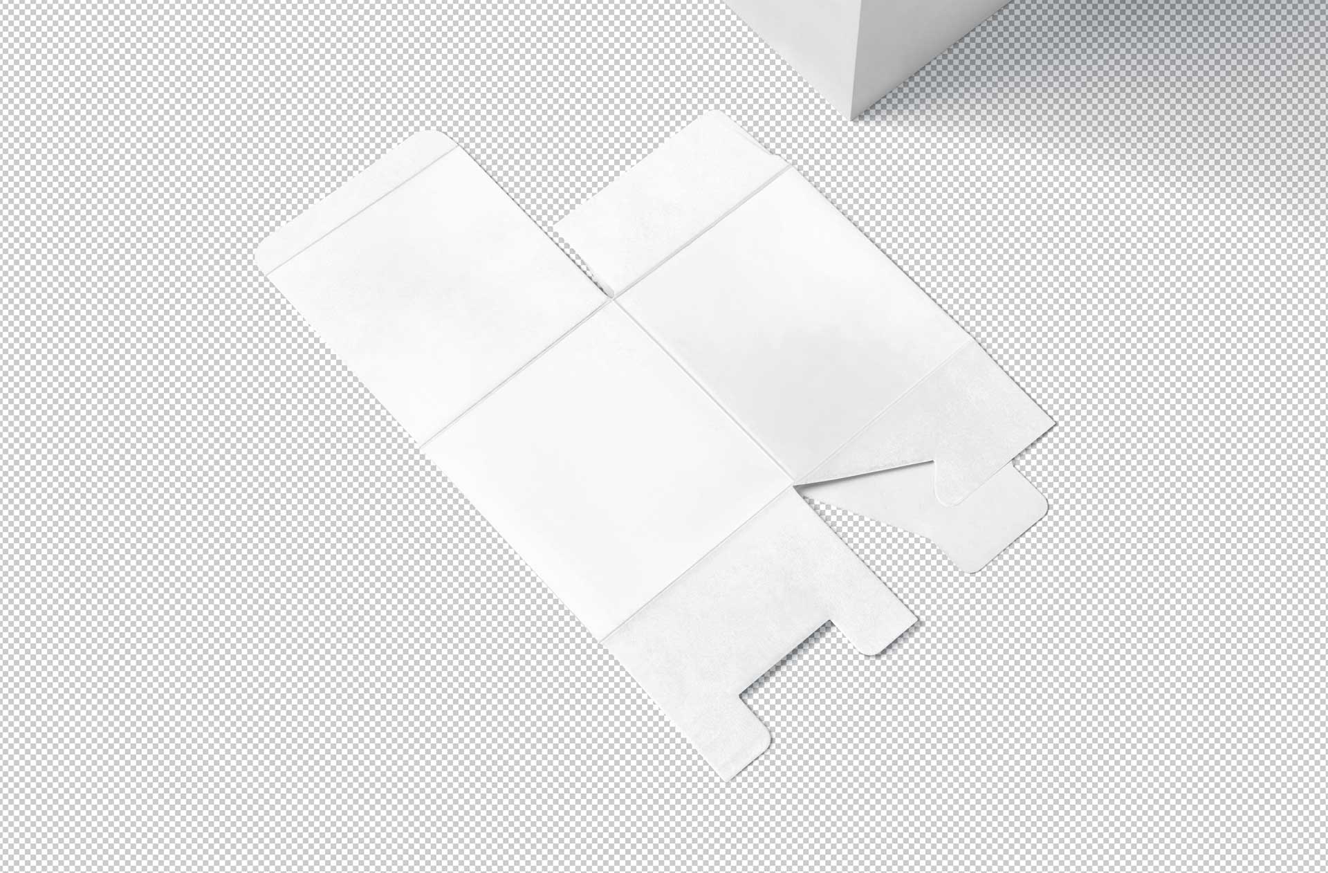 box layout mockup