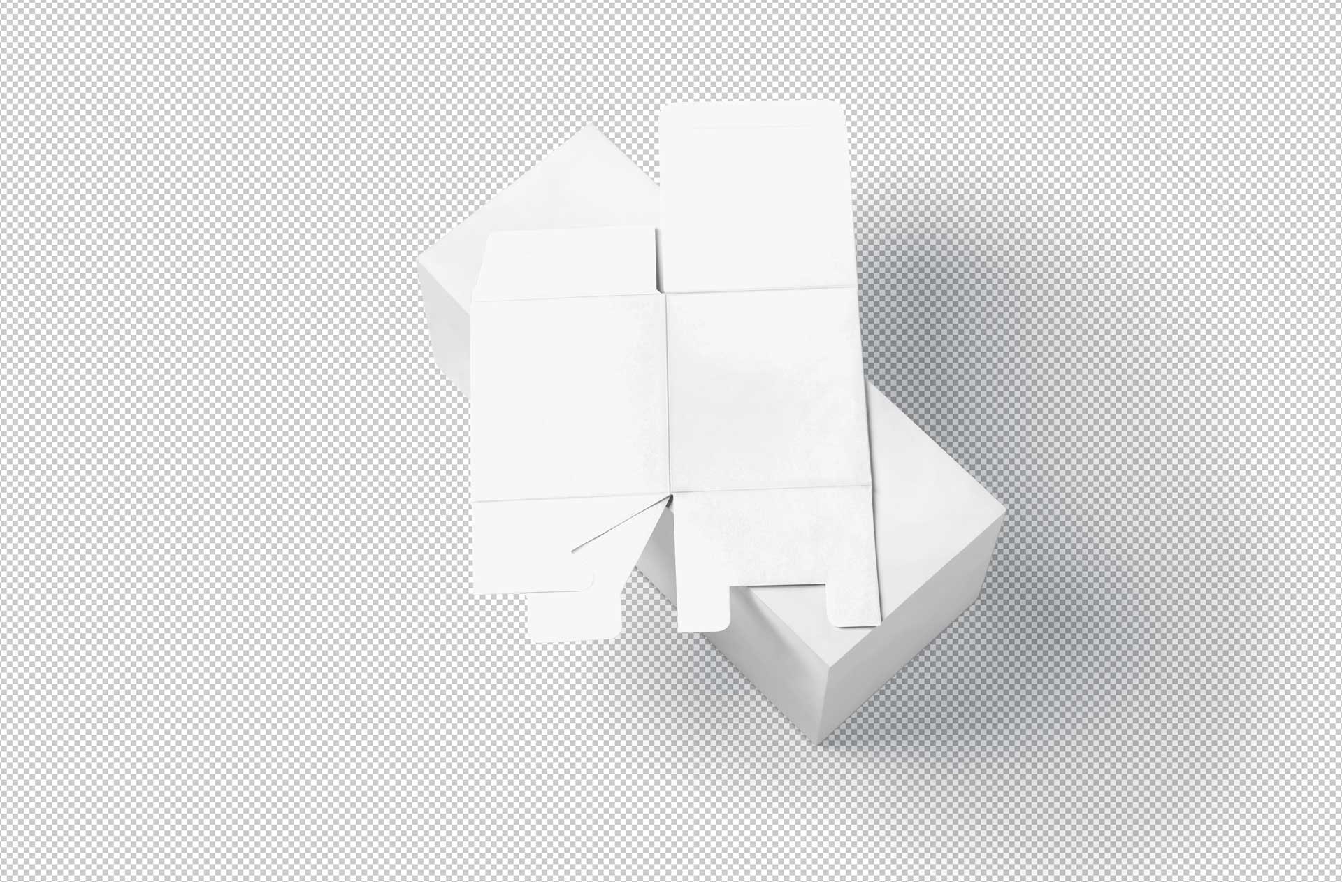 box layout mockup