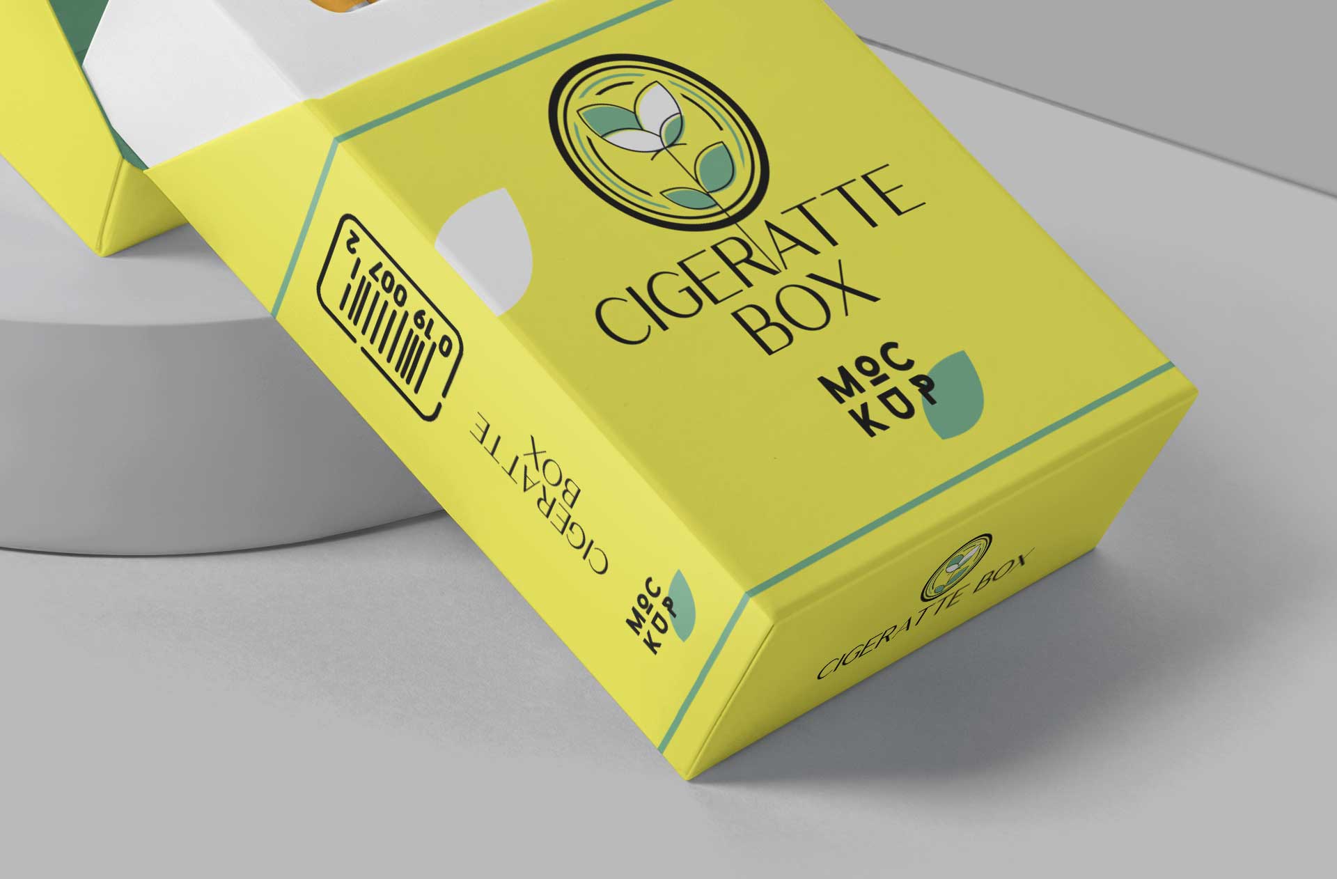 cigarette box mockup