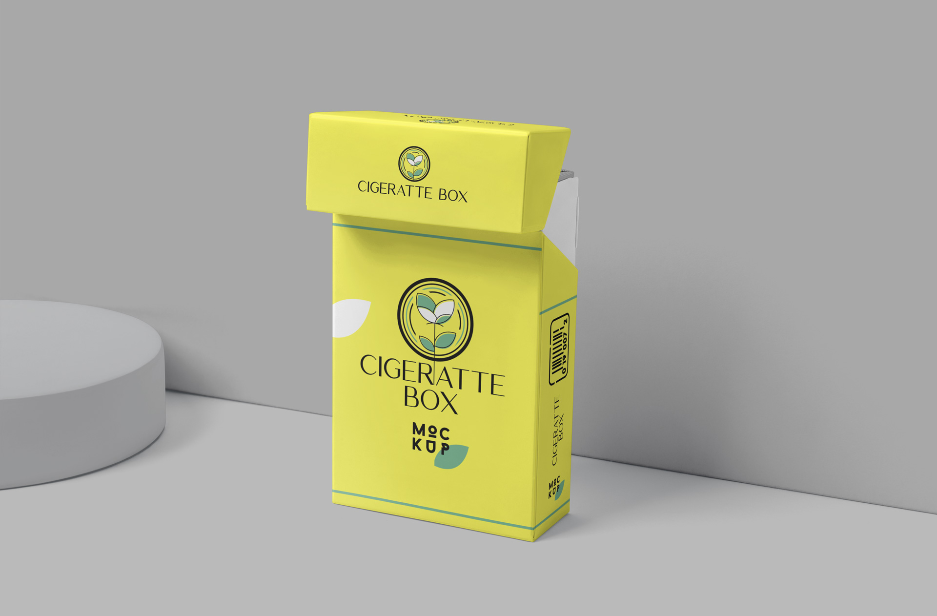 Professional Cigarette Box Mockup for Product Design