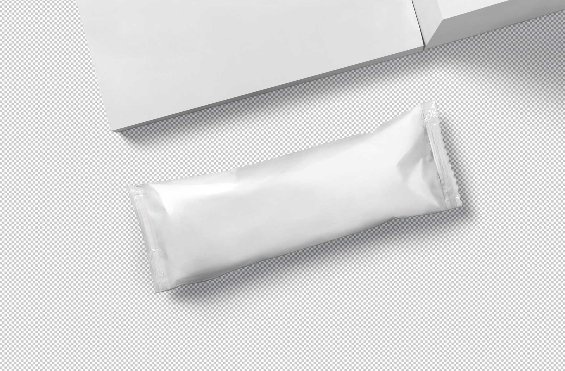 clean ice cream packaging mockup