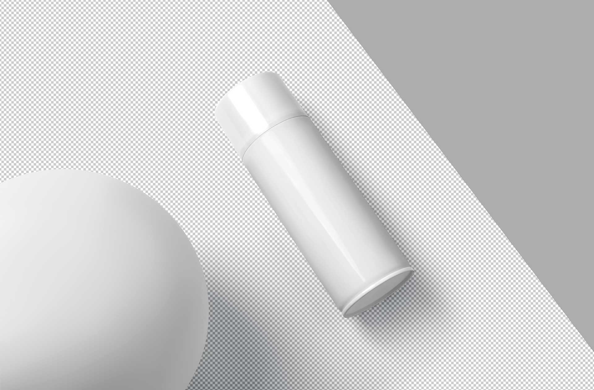 aerosol can mockup