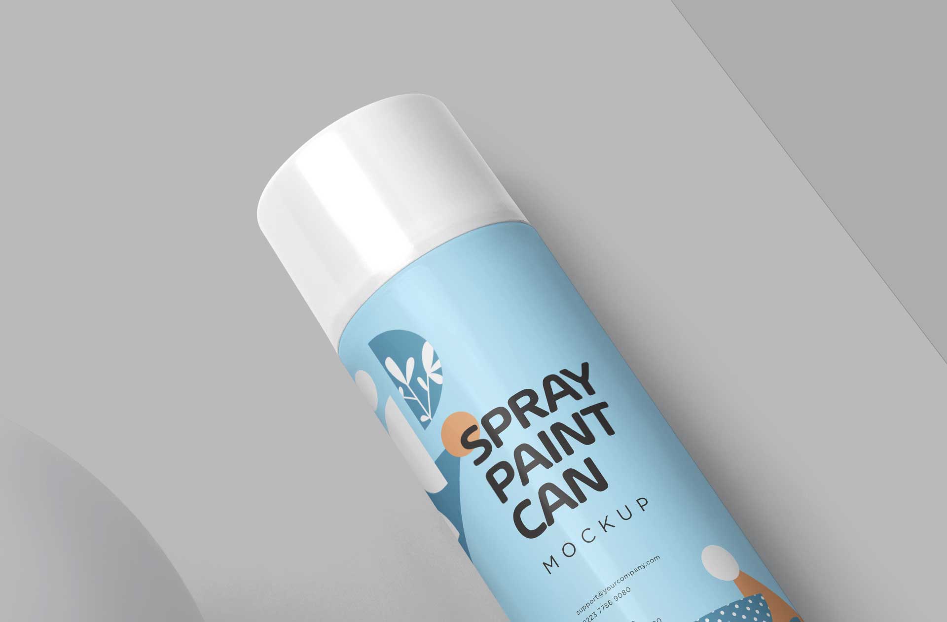 aerosol can mockup