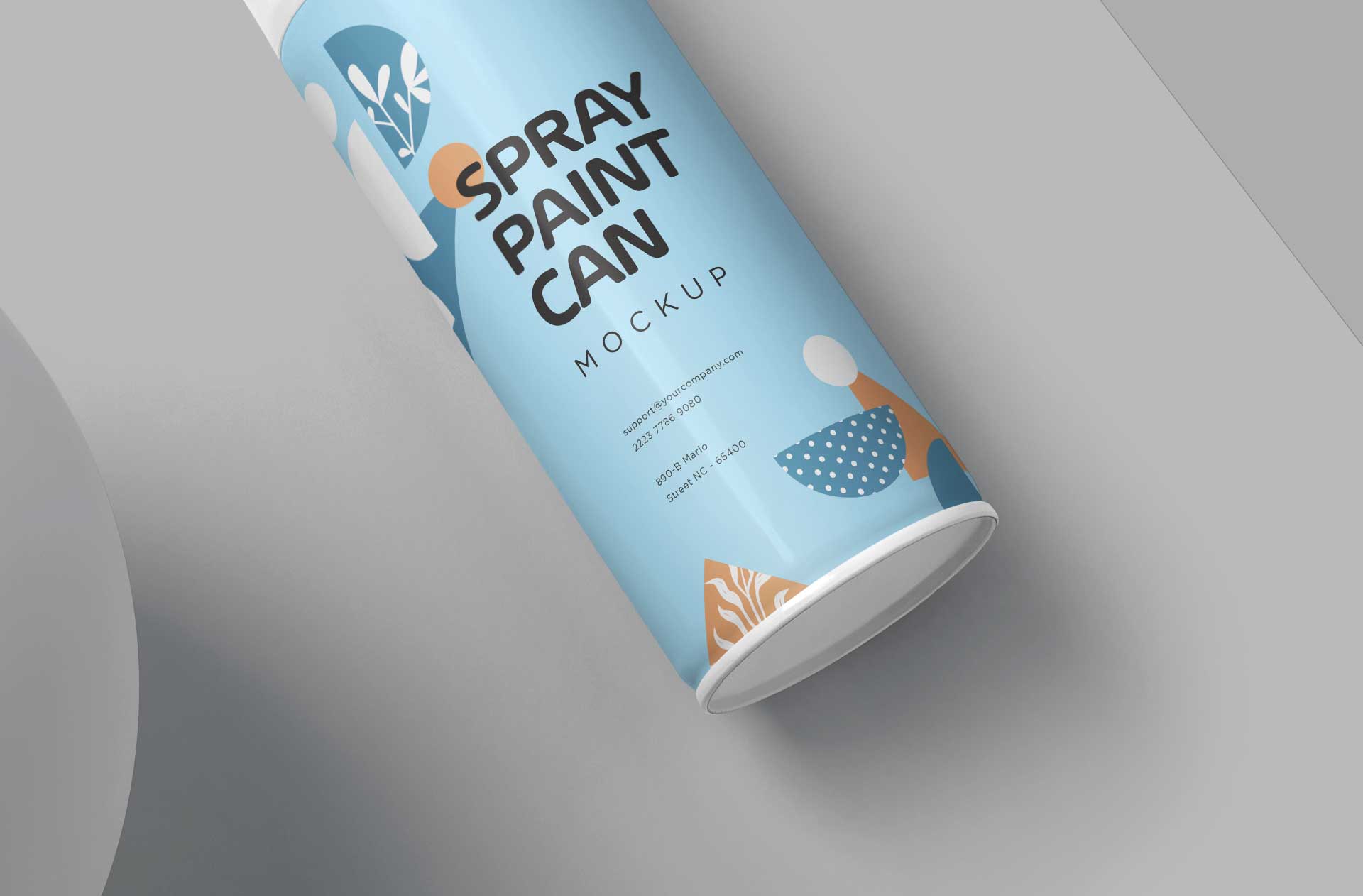 aerosol can mockup