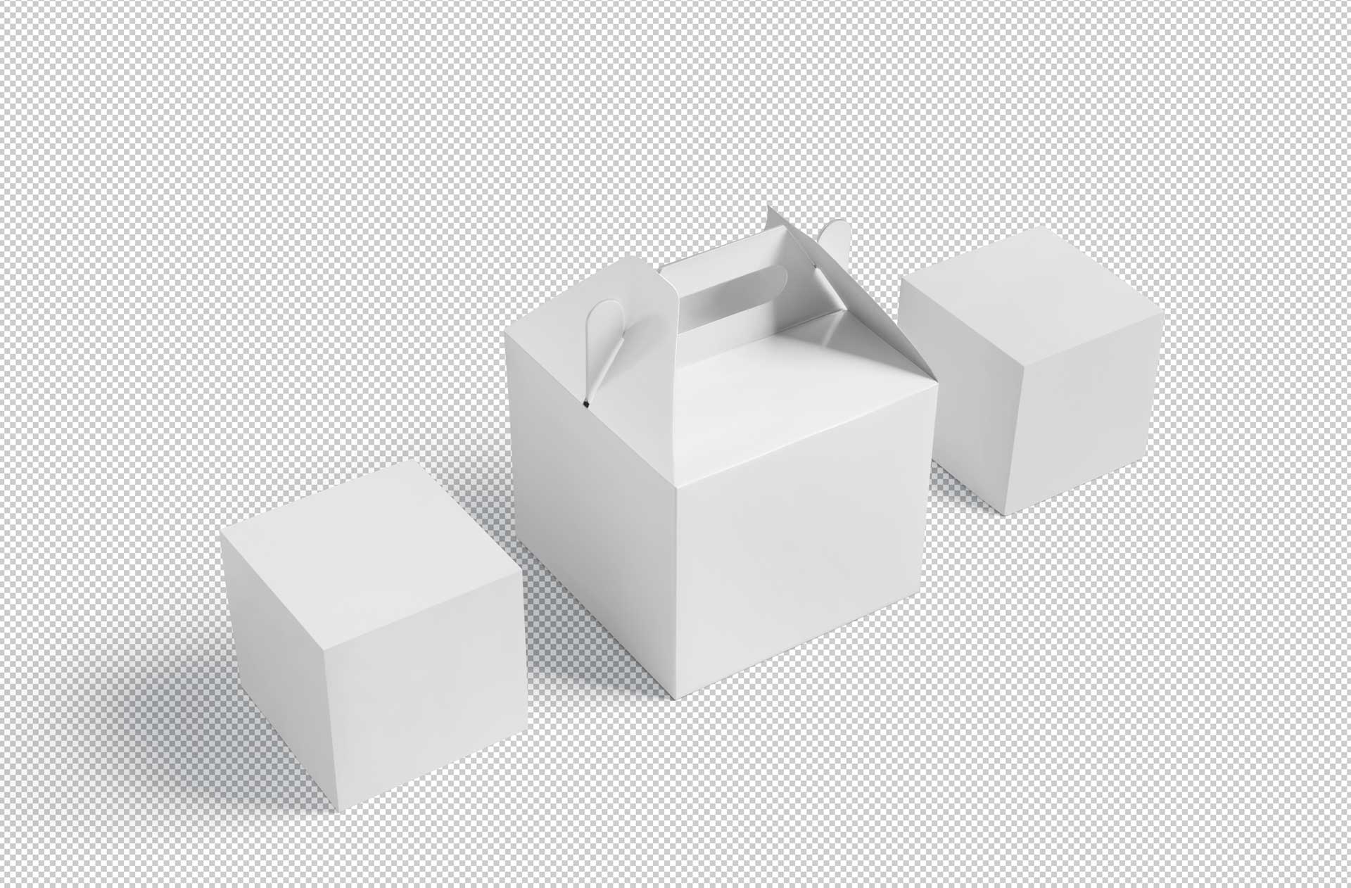 catering box design mockup