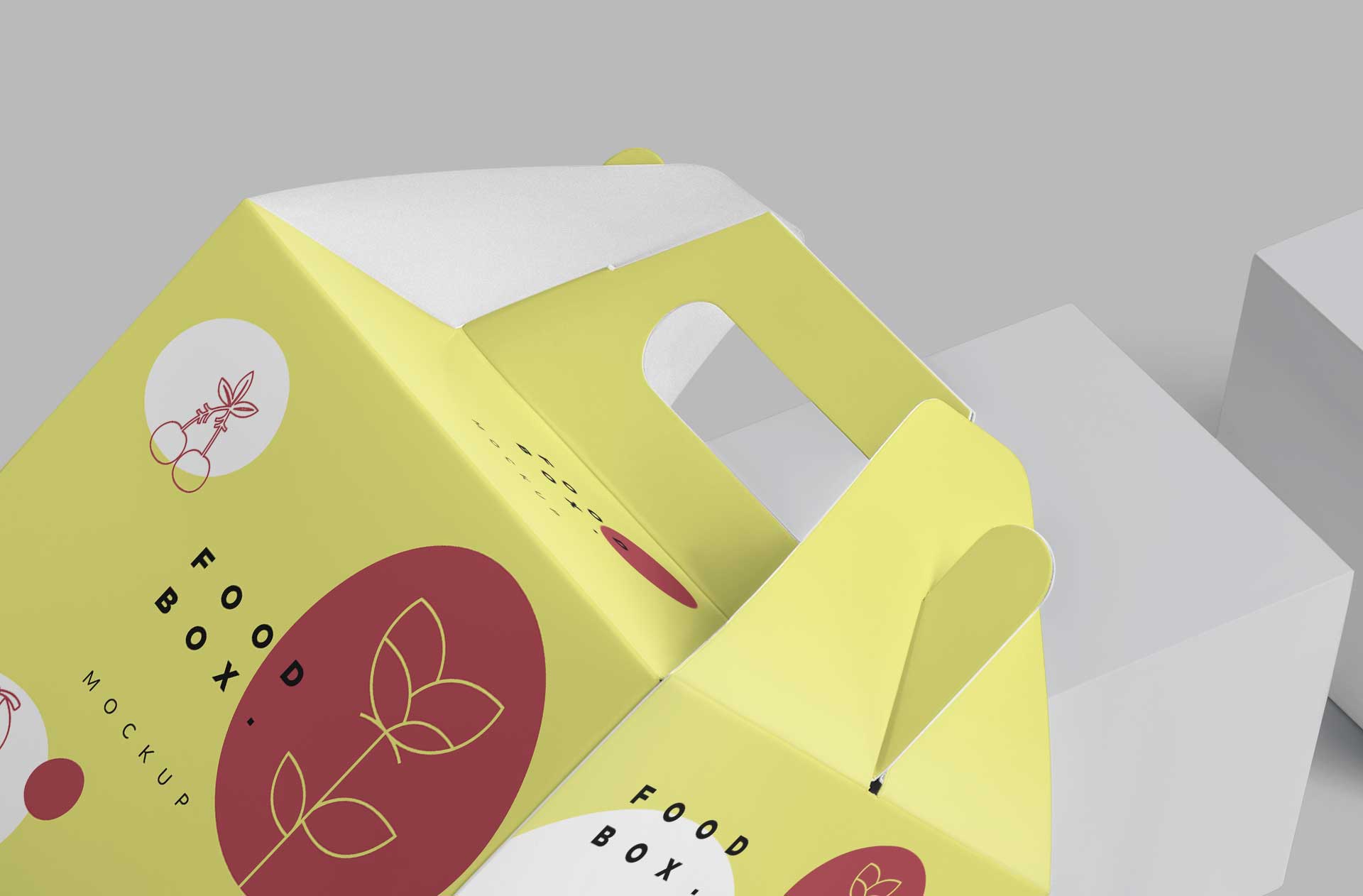 catering box mockup