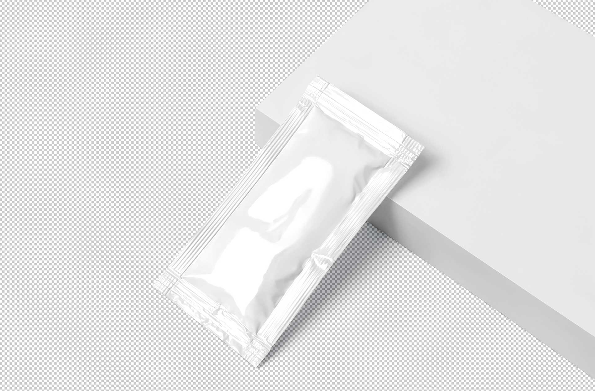 food pouch mockup PSD