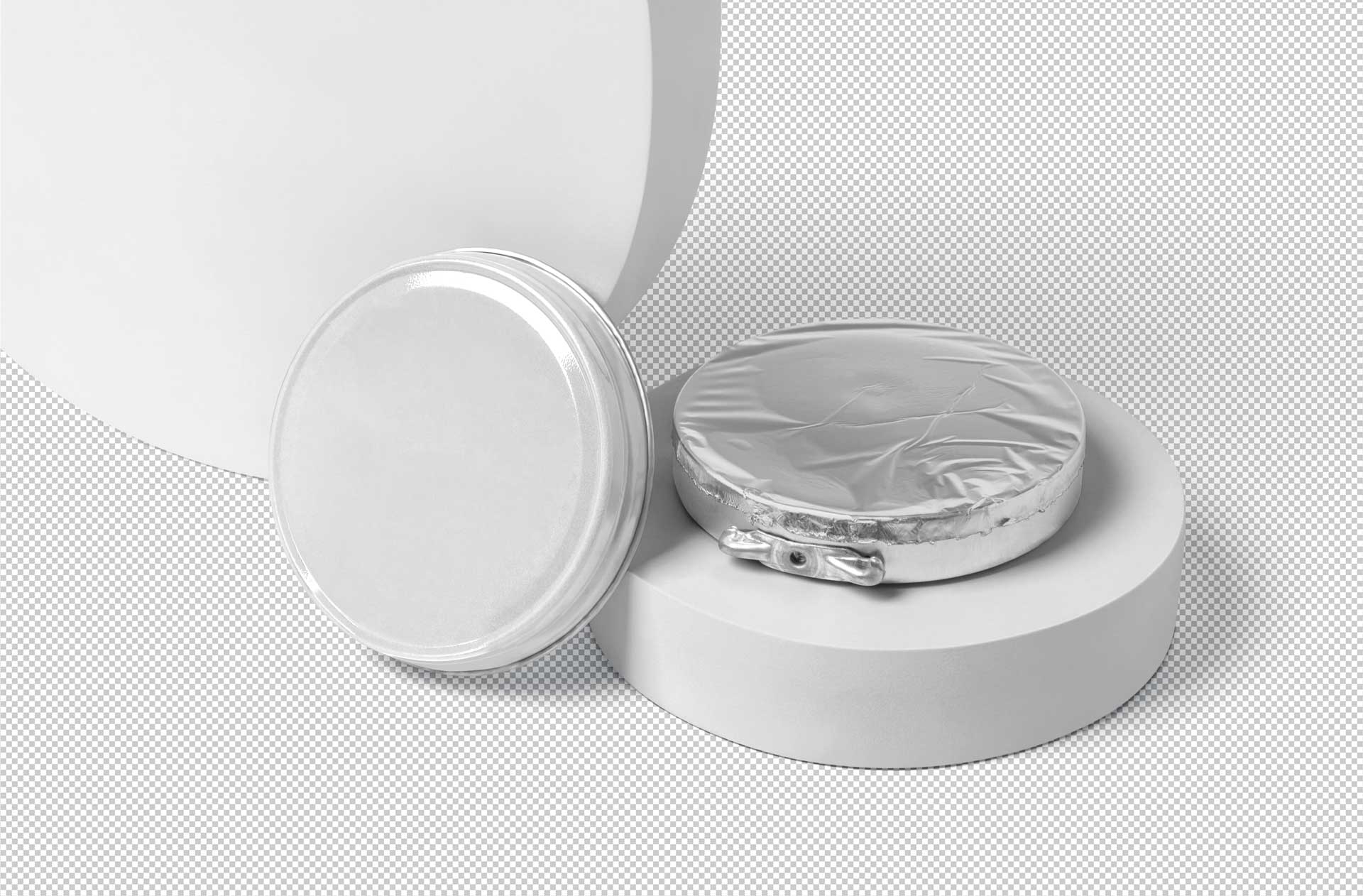 branding tin mockup