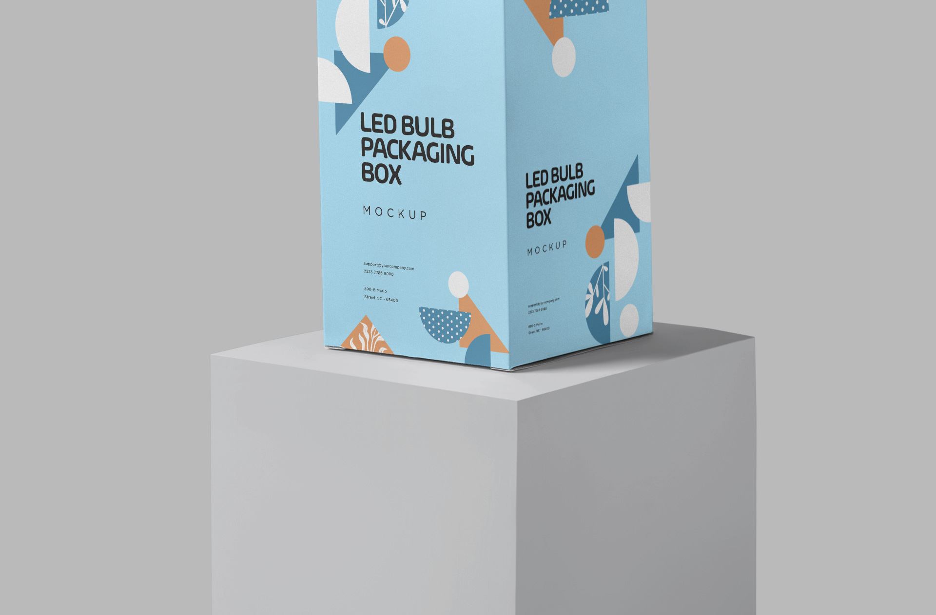 creative packaging mock-up