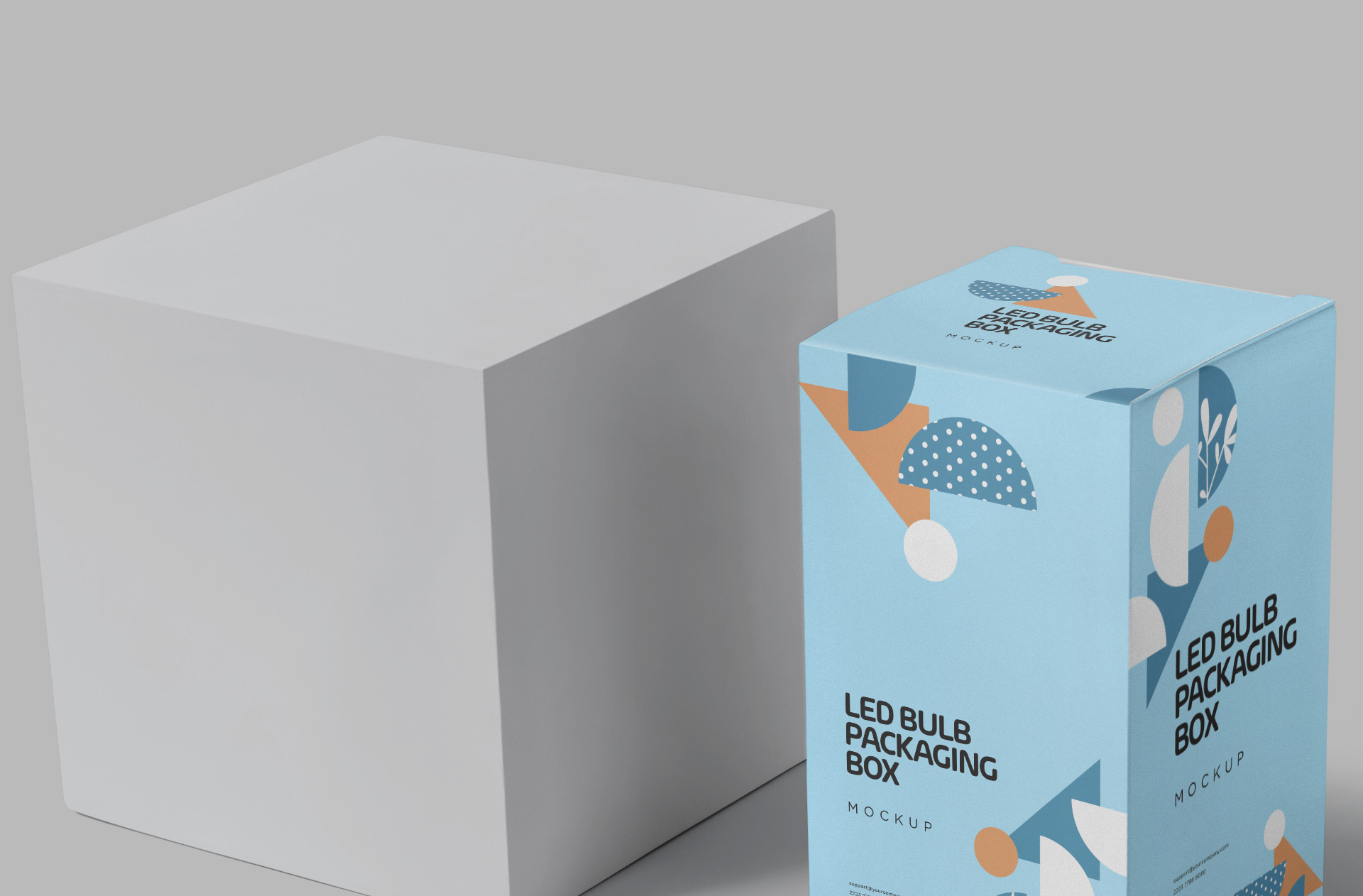 box packaging PSD