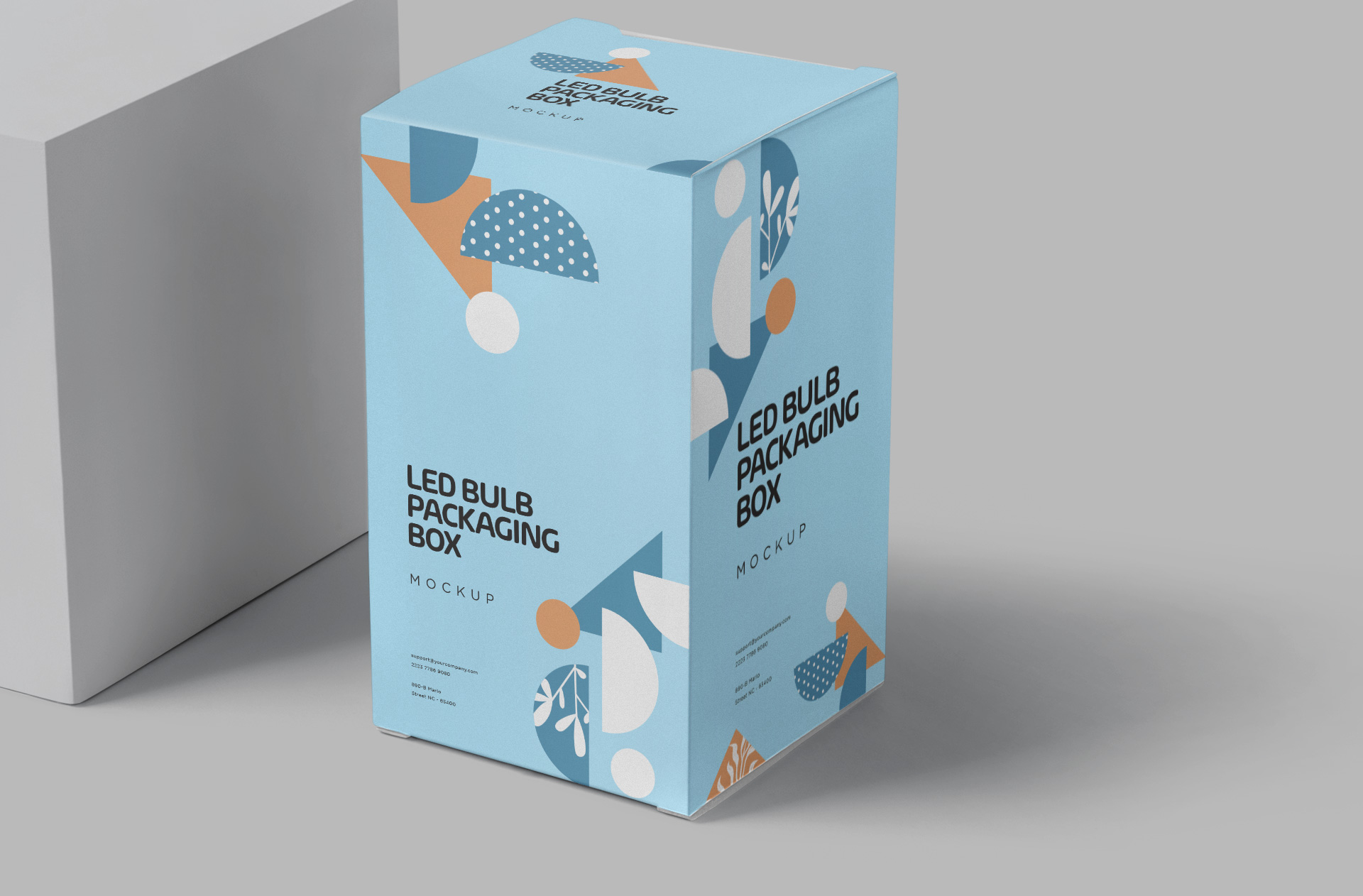 box packaging PSD