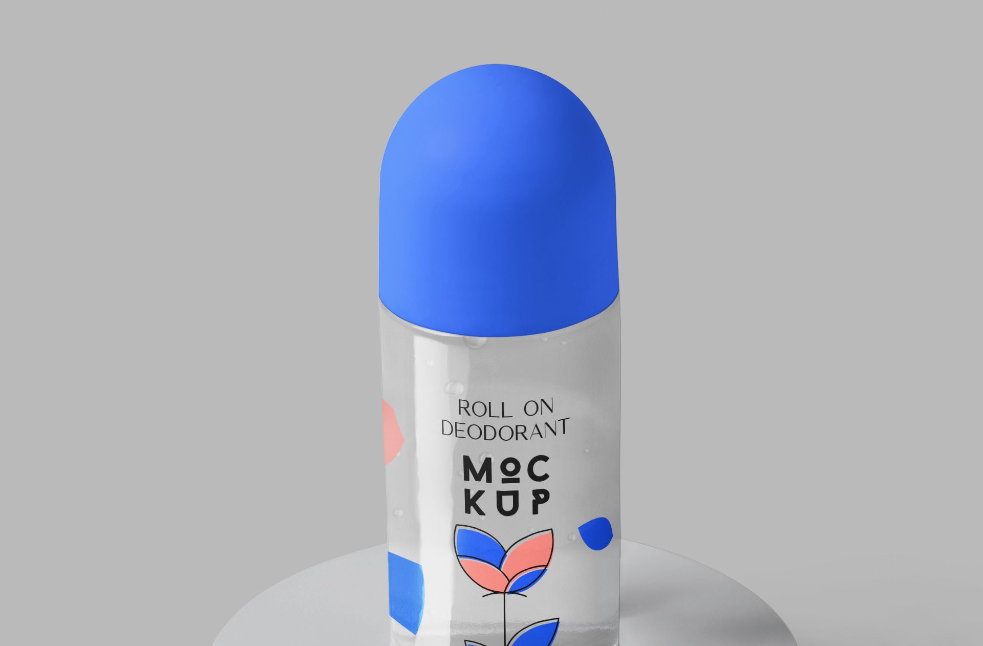 cosmetic product packaging mockup