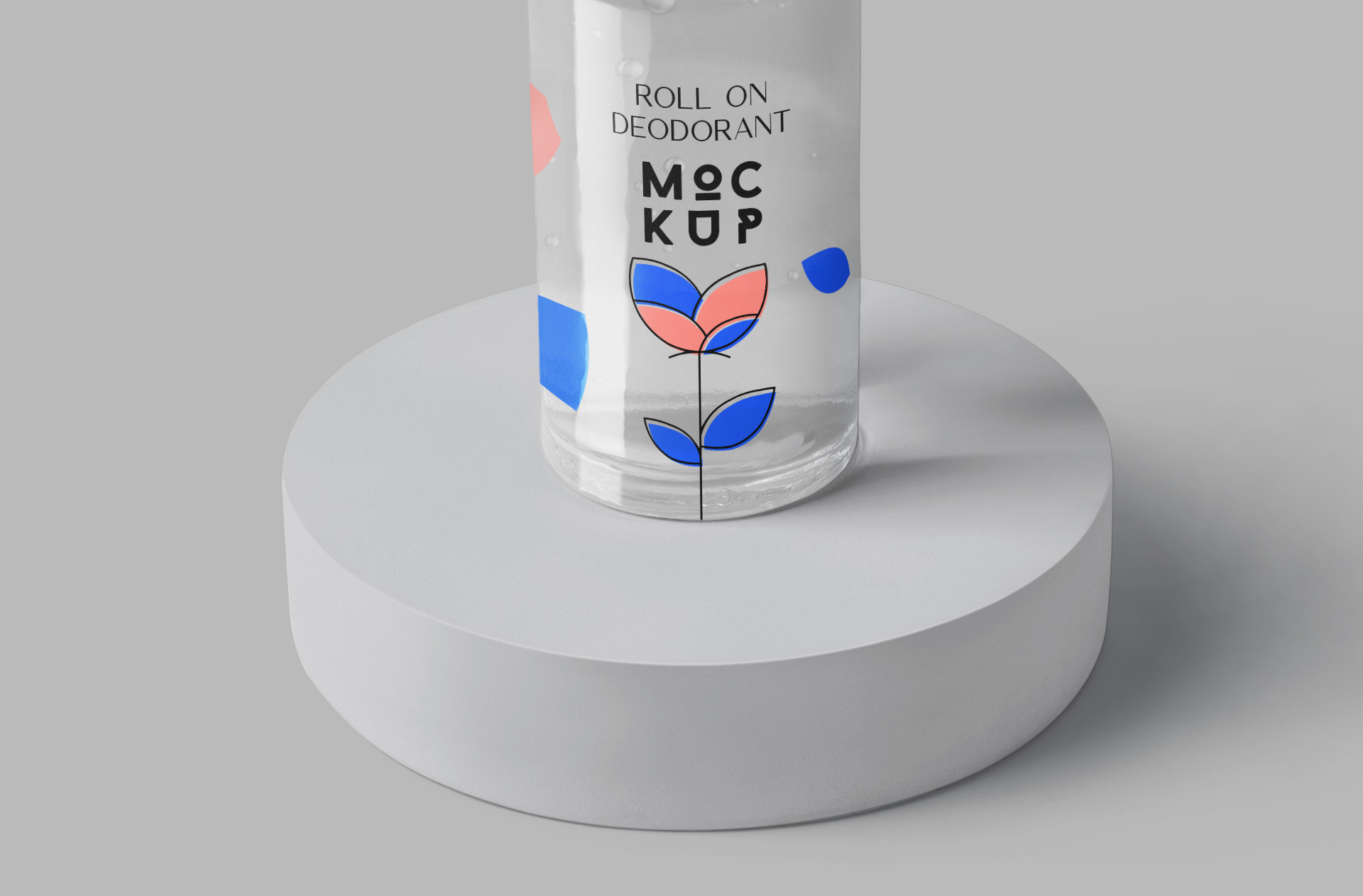 cosmetic product packaging mockup
