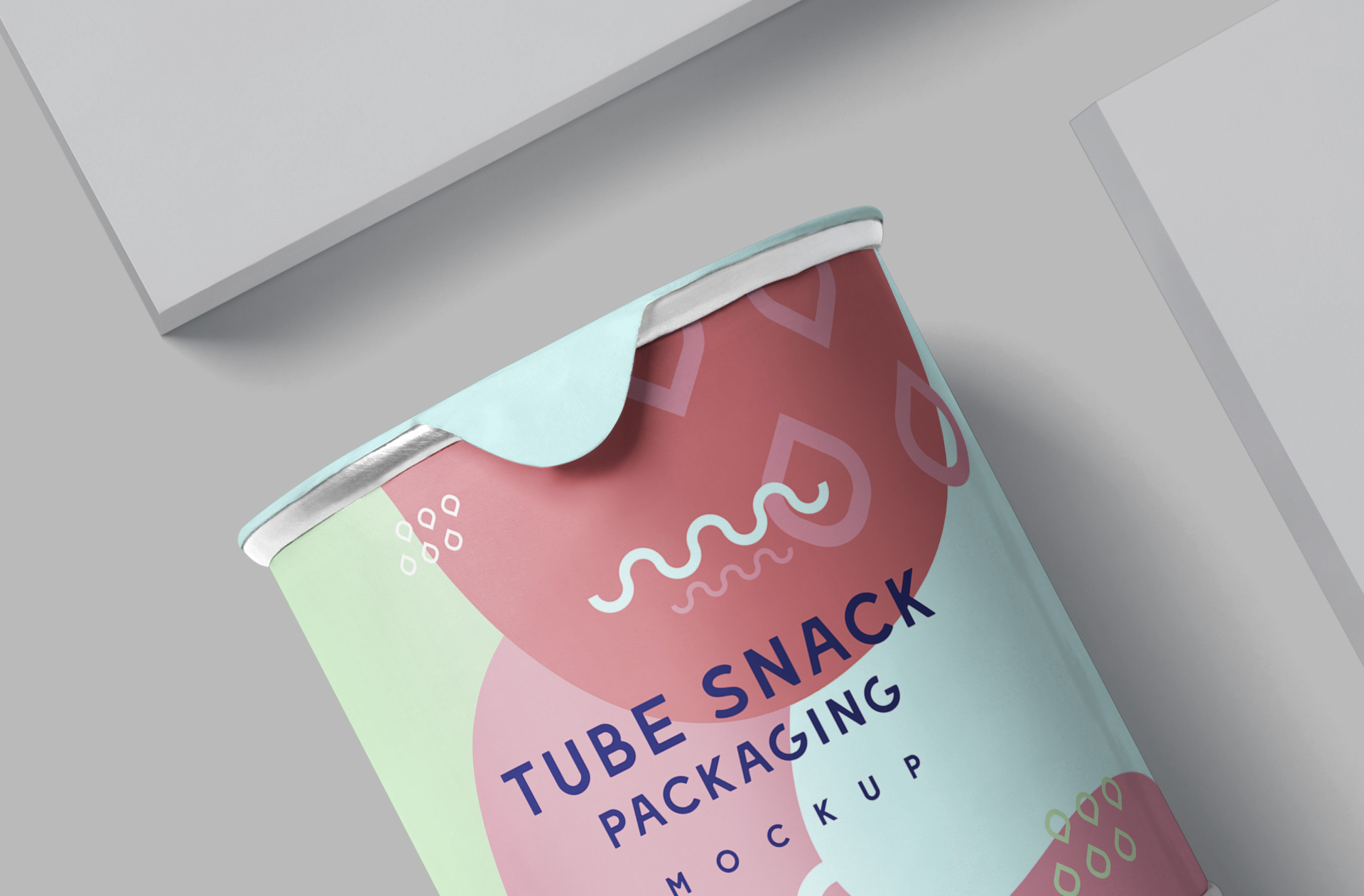 food packaging mockup