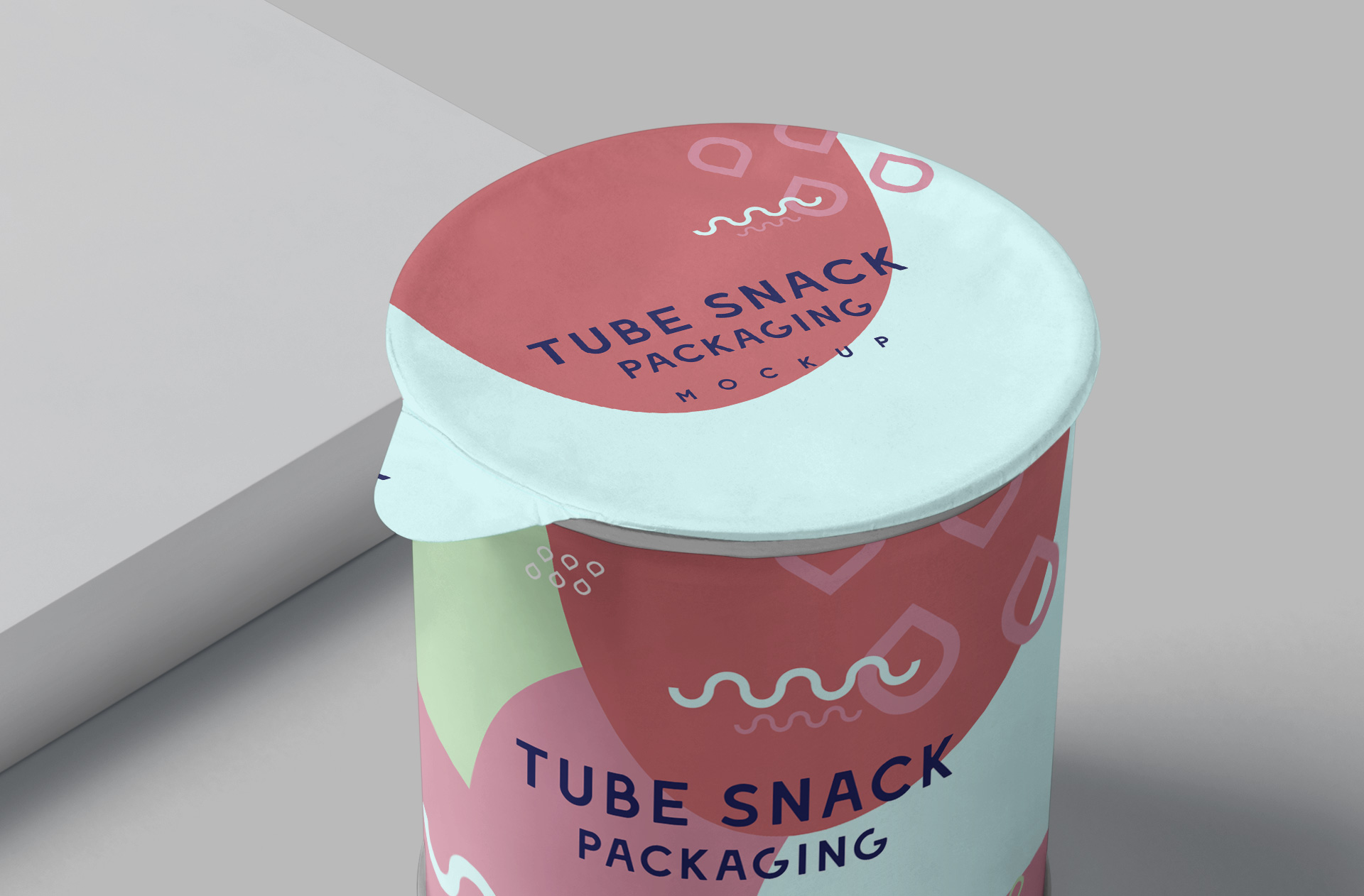food industry packaging mockup