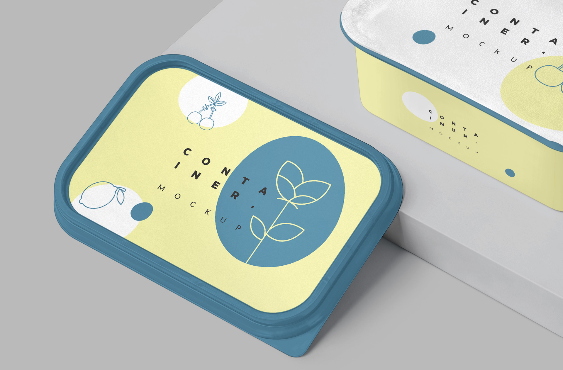 clean food container PSD