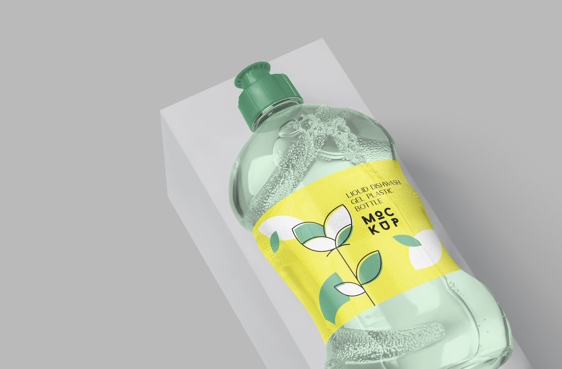 household product packaging mock-up