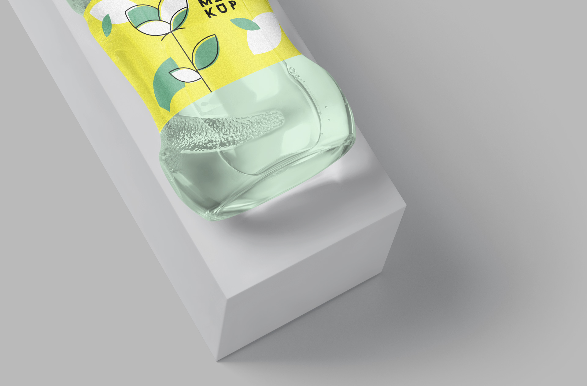 household product packaging mock-up