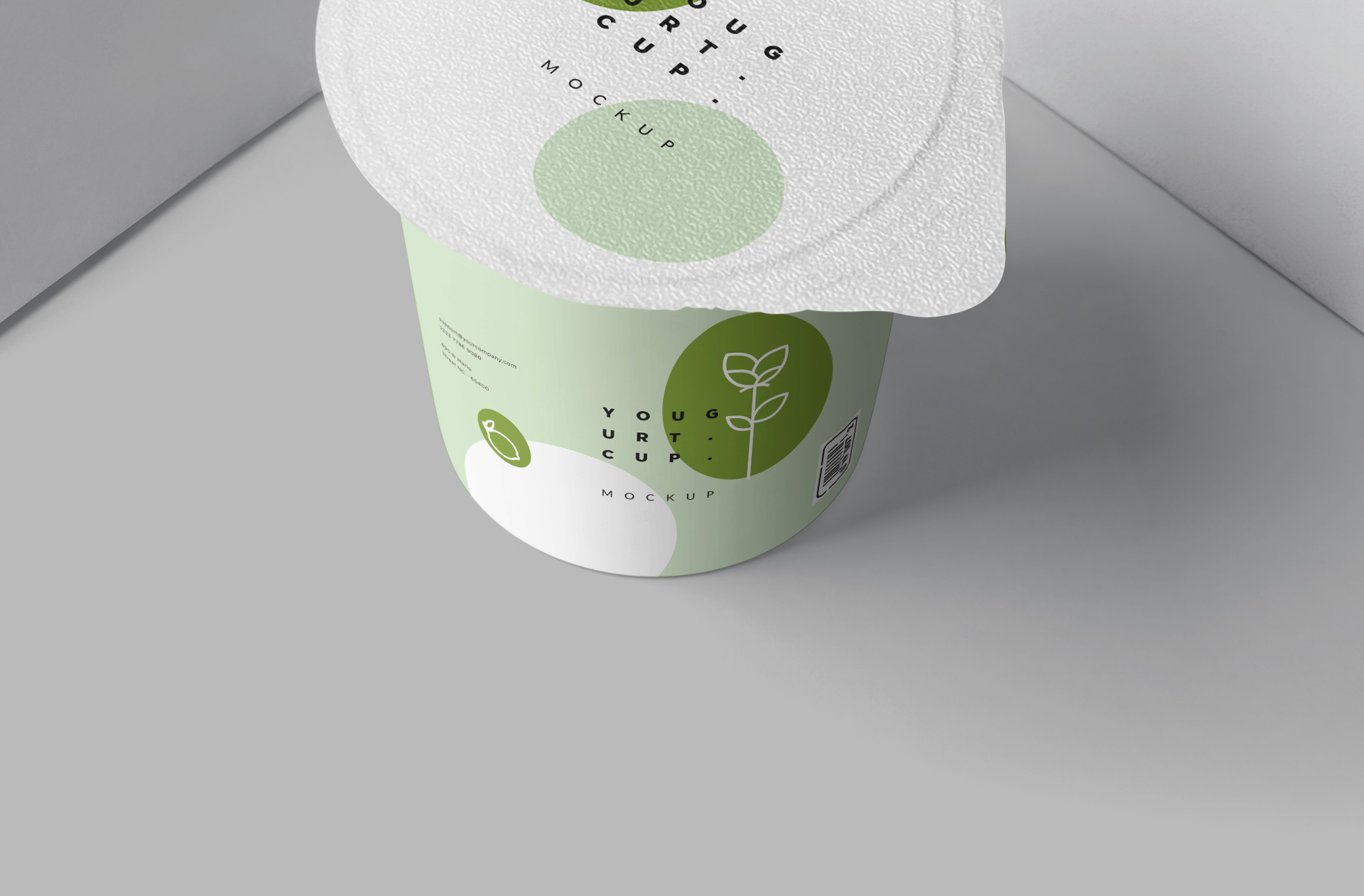 food container mock-up