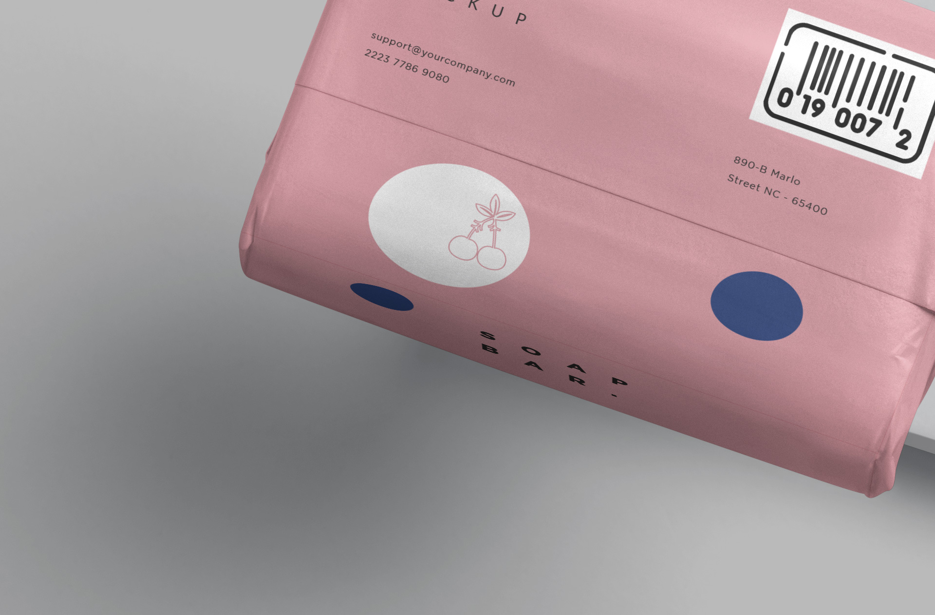 soap branding template