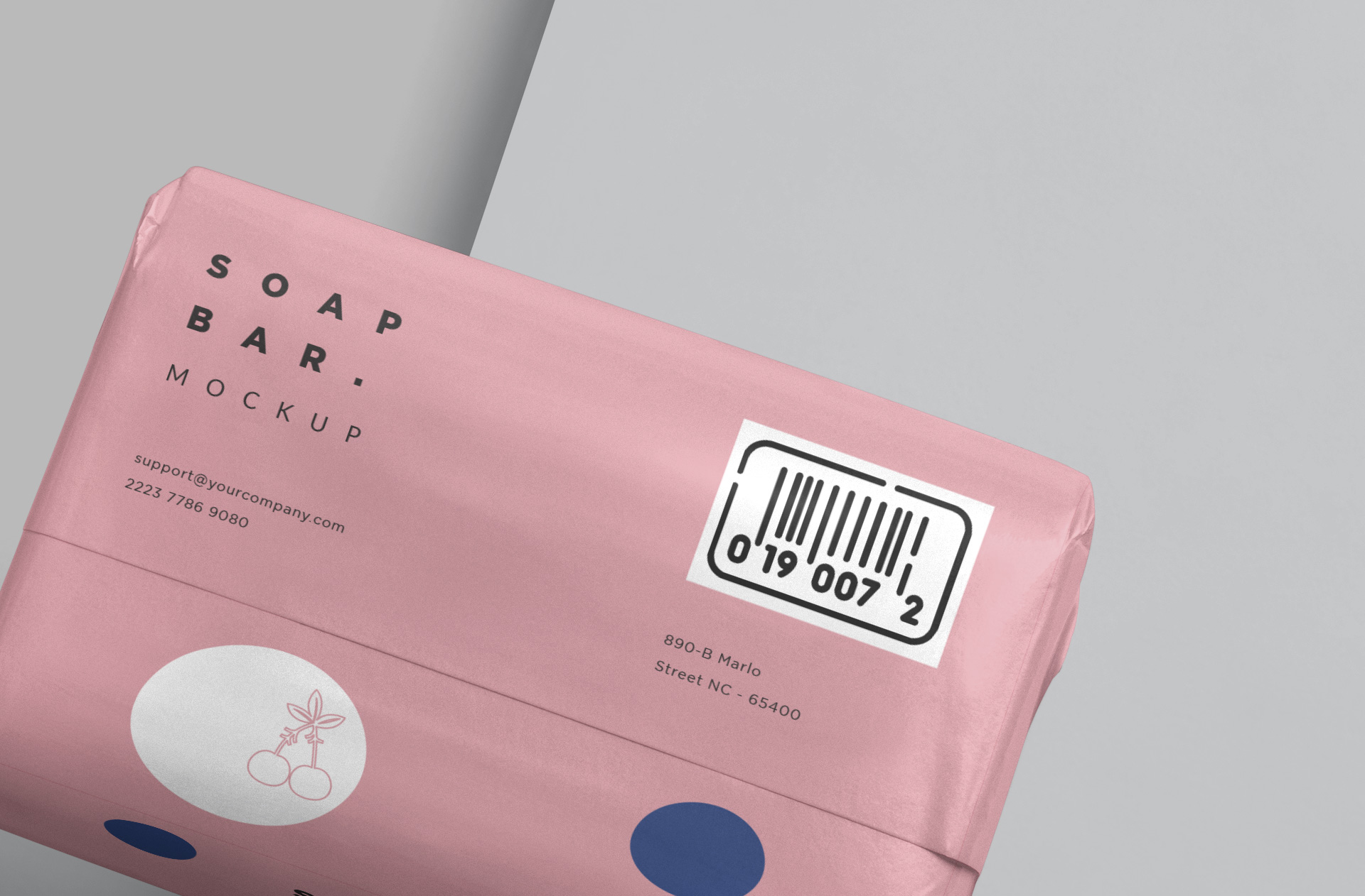 soap branding template