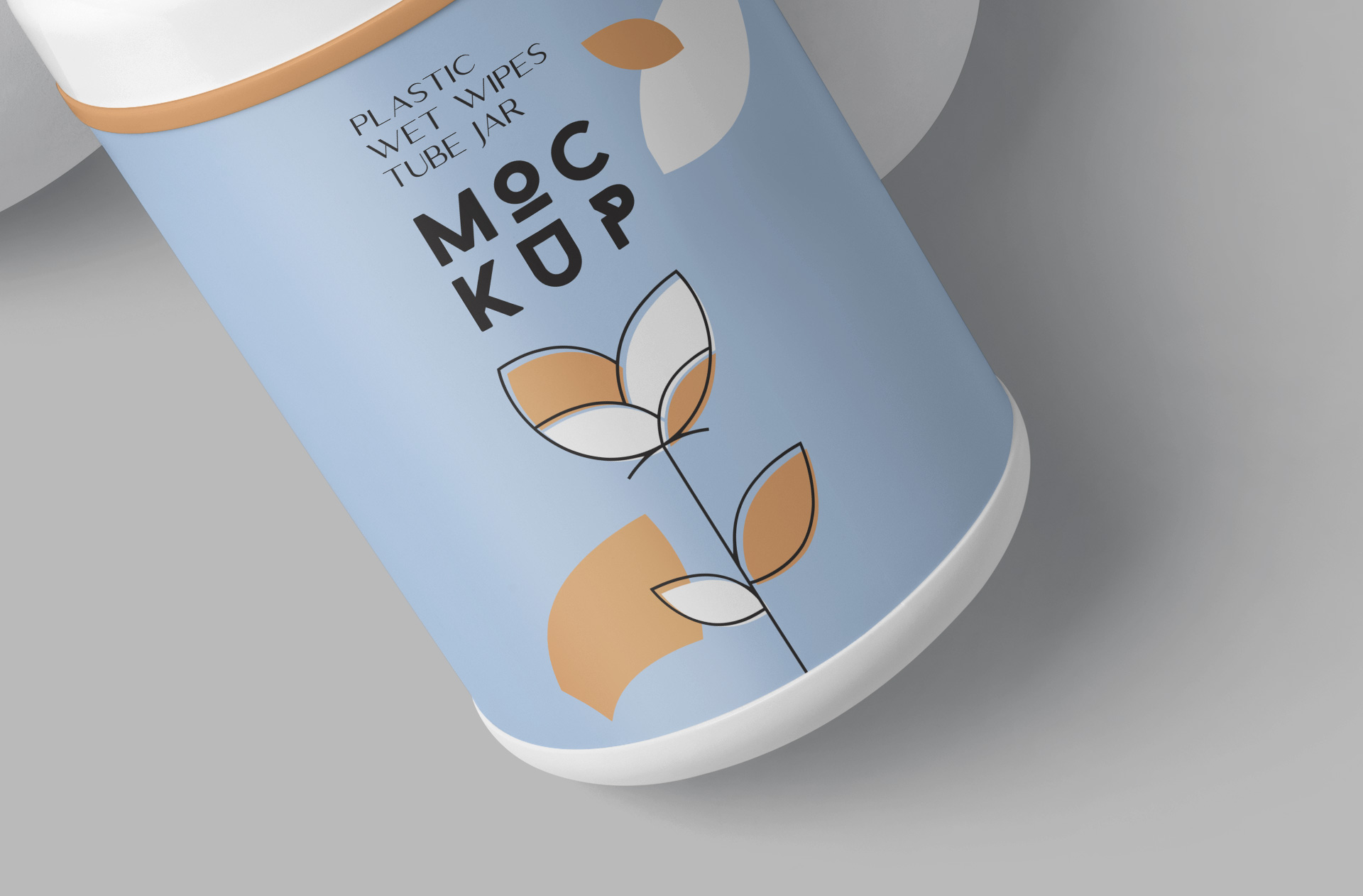 cosmetic tube mockup