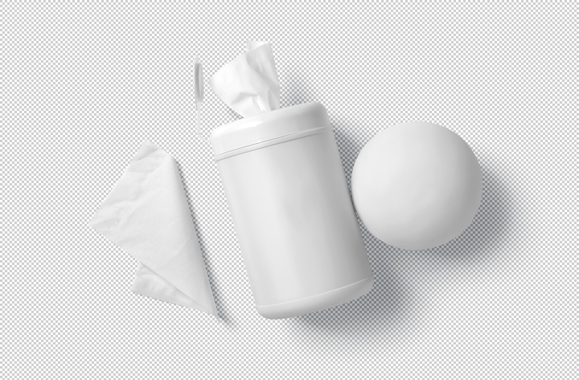 hygiene industry mockup