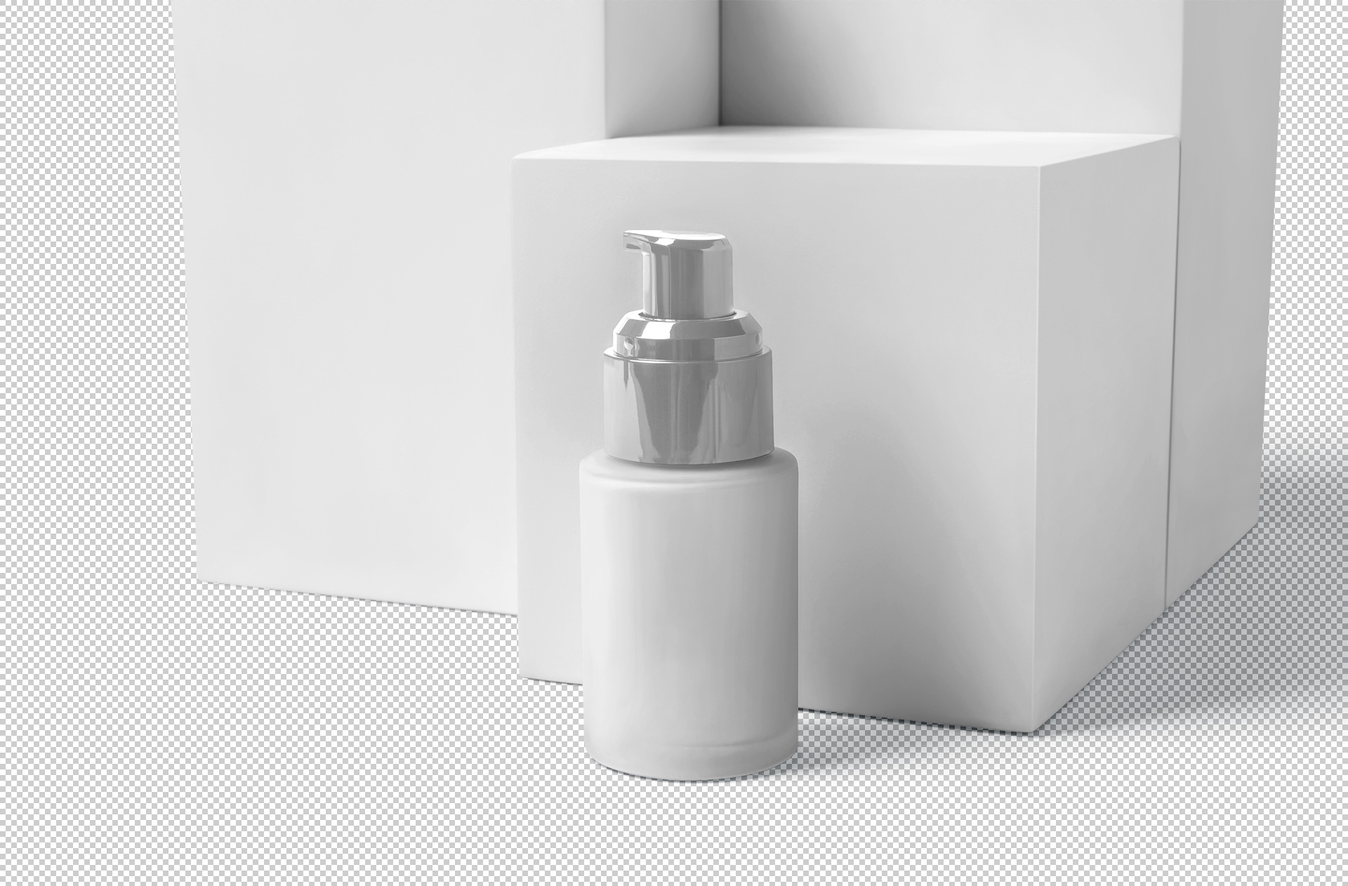 cosmetic bottle mockup
