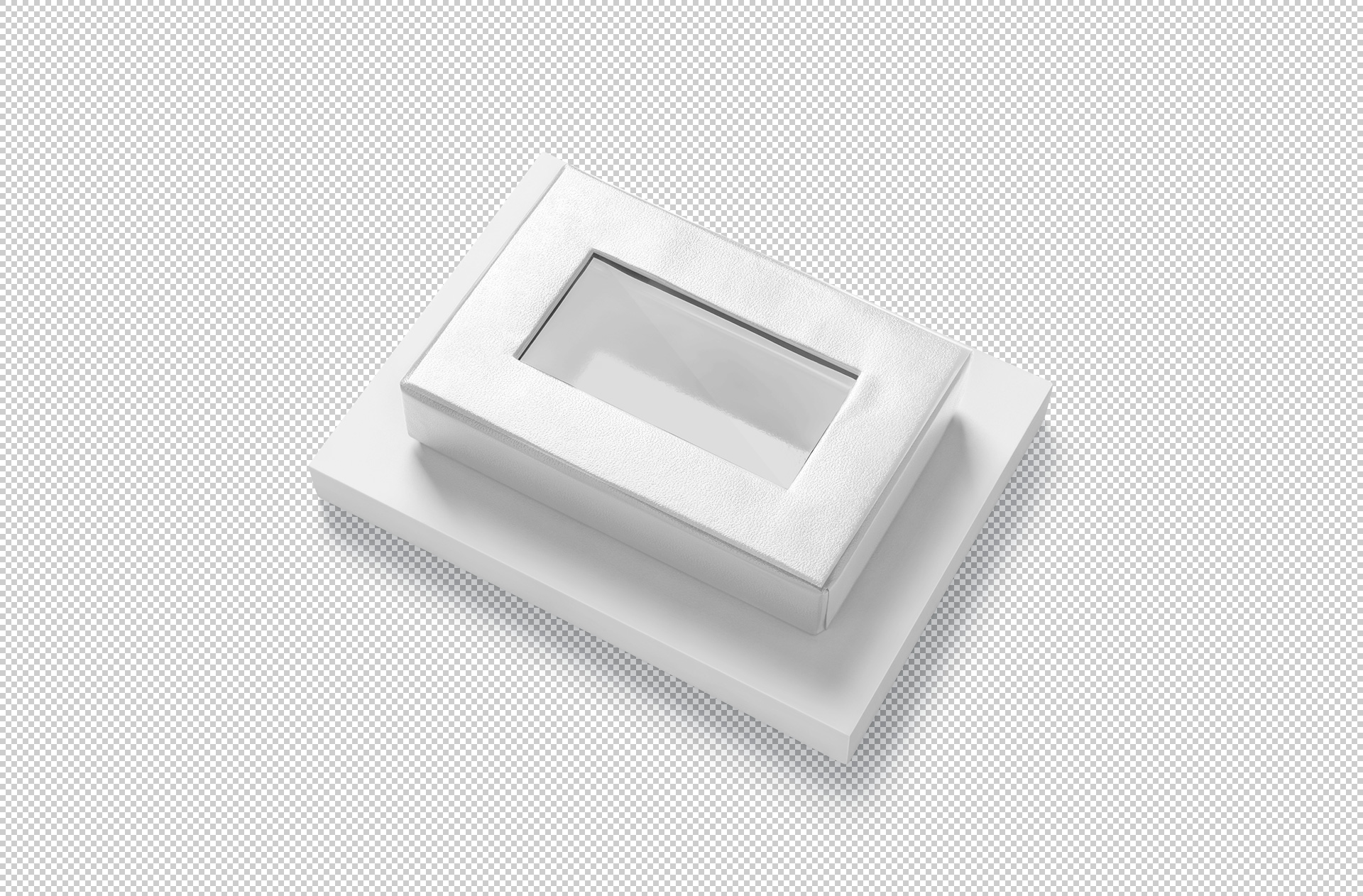 clear window box PSD