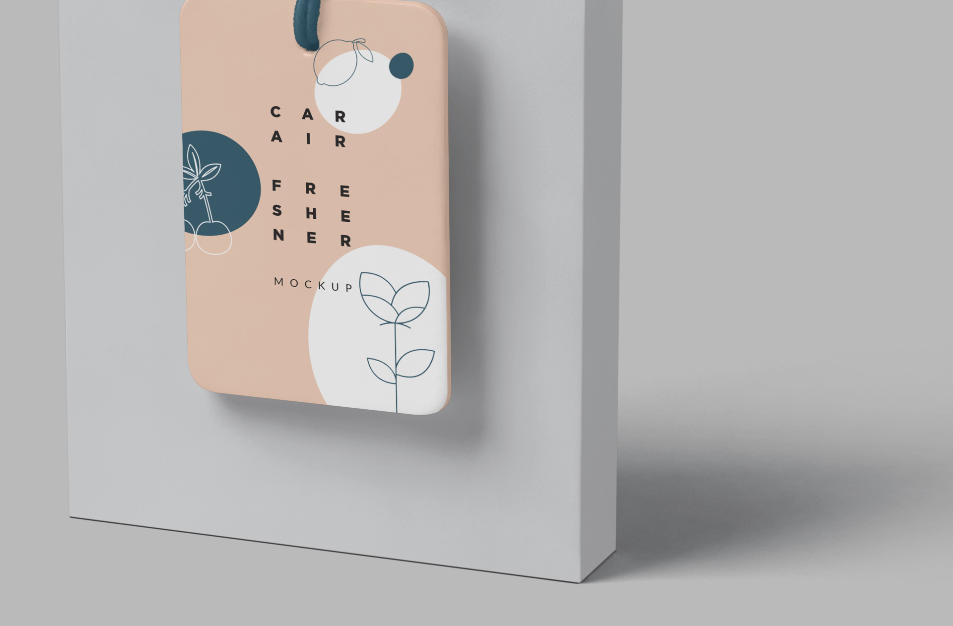 air freshener product branding PSD