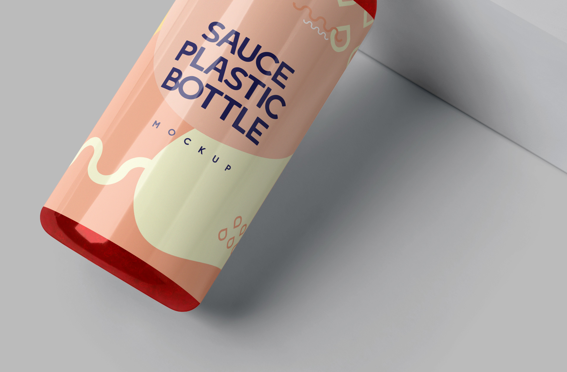 plastic bottle packaging PSD