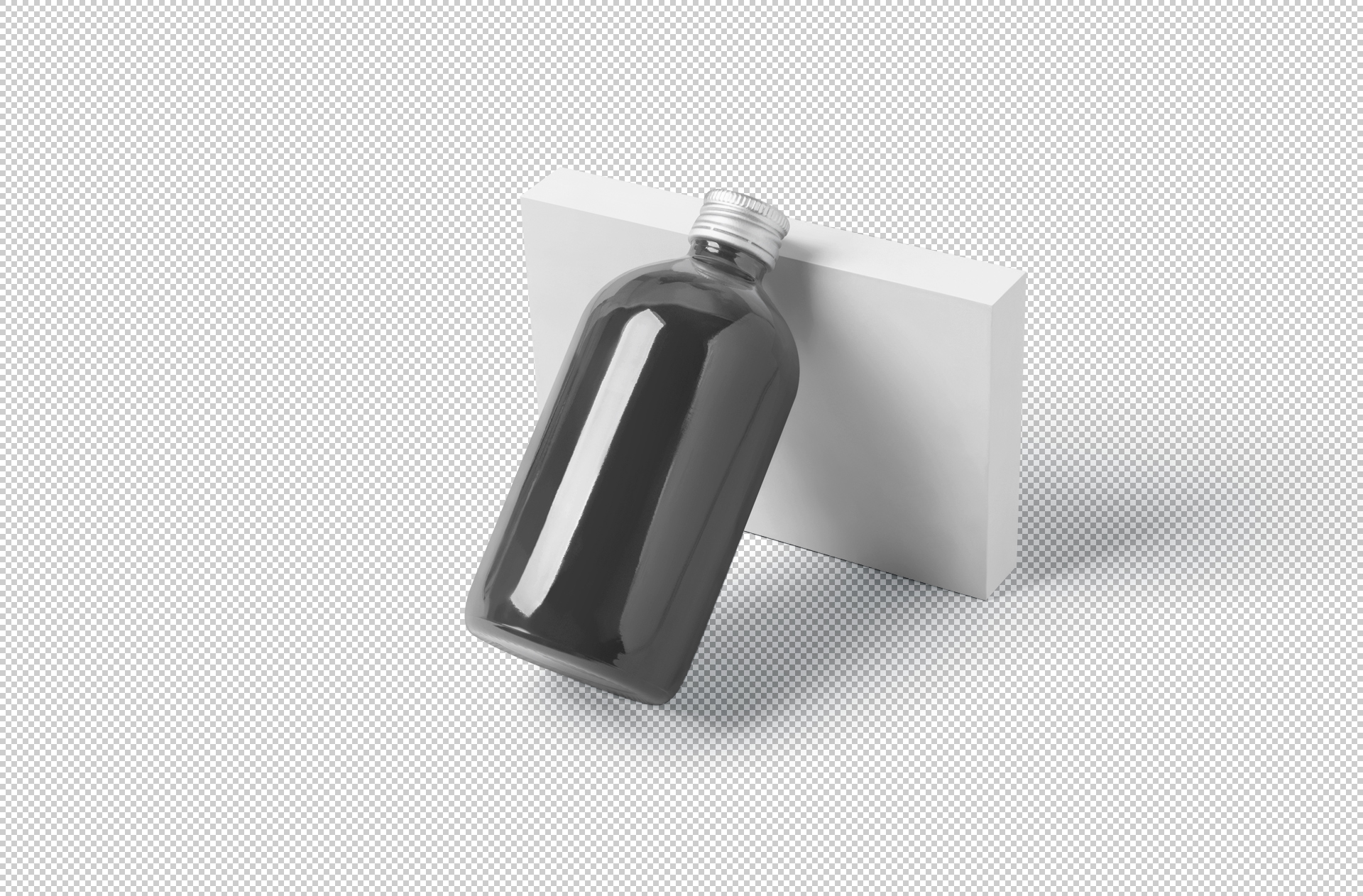 glass container mock-up